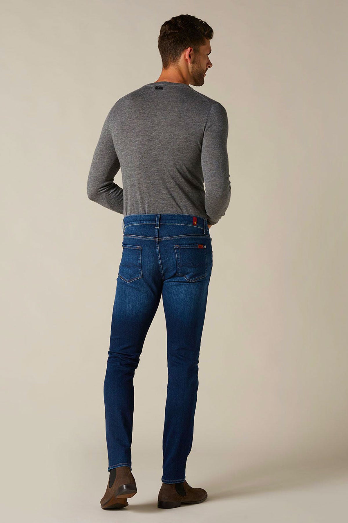 7 For All Mankind Slimmy Tapered Jeans-Libas Trendy Fashion Store