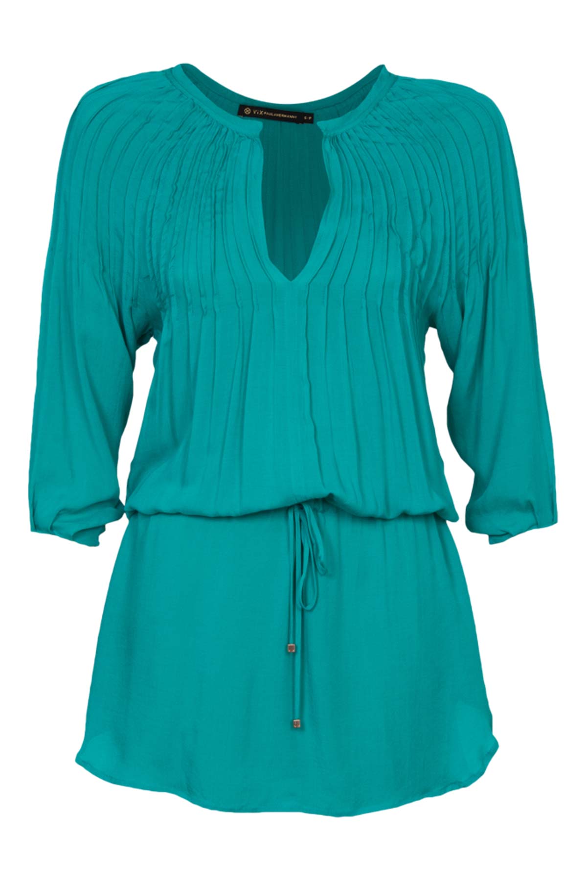 Vix Solid Sara Elbise-Libas Trendy Fashion Store