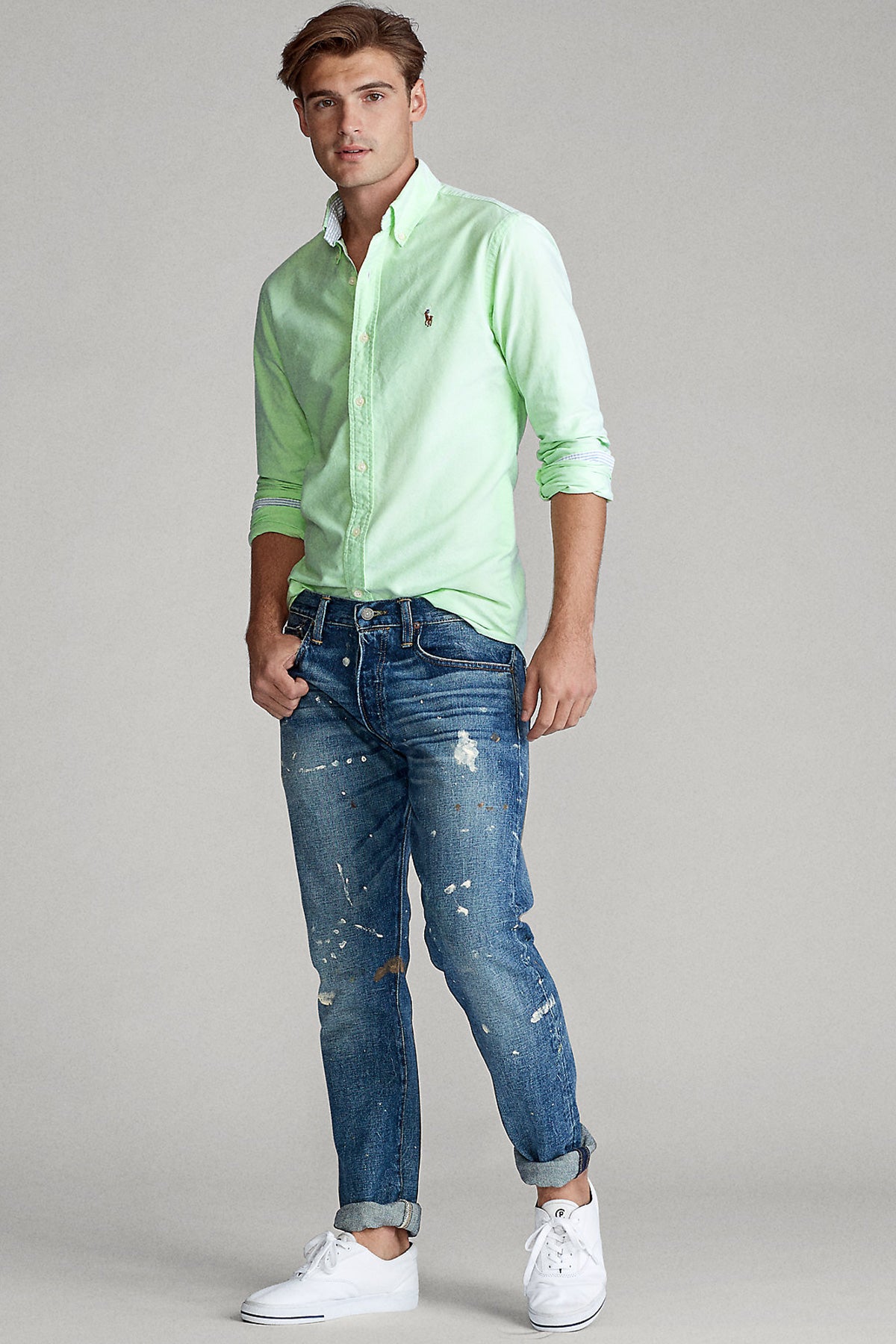 Polo Ralph Lauren Custom Fit Gömlek-Libas Trendy Fashion Store