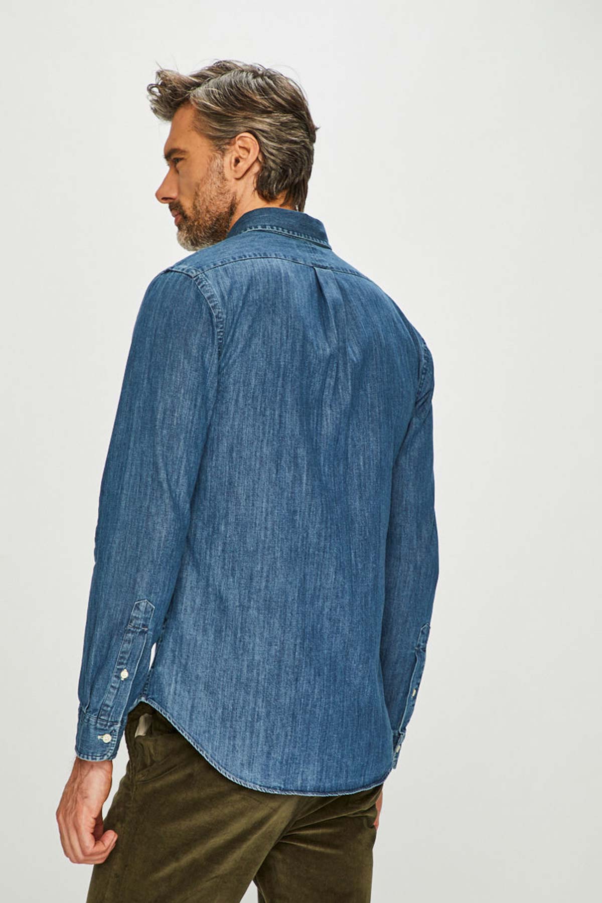 Polo Ralph Lauren Slim Fit Denim Gömlek-Libas Trendy Fashion Store