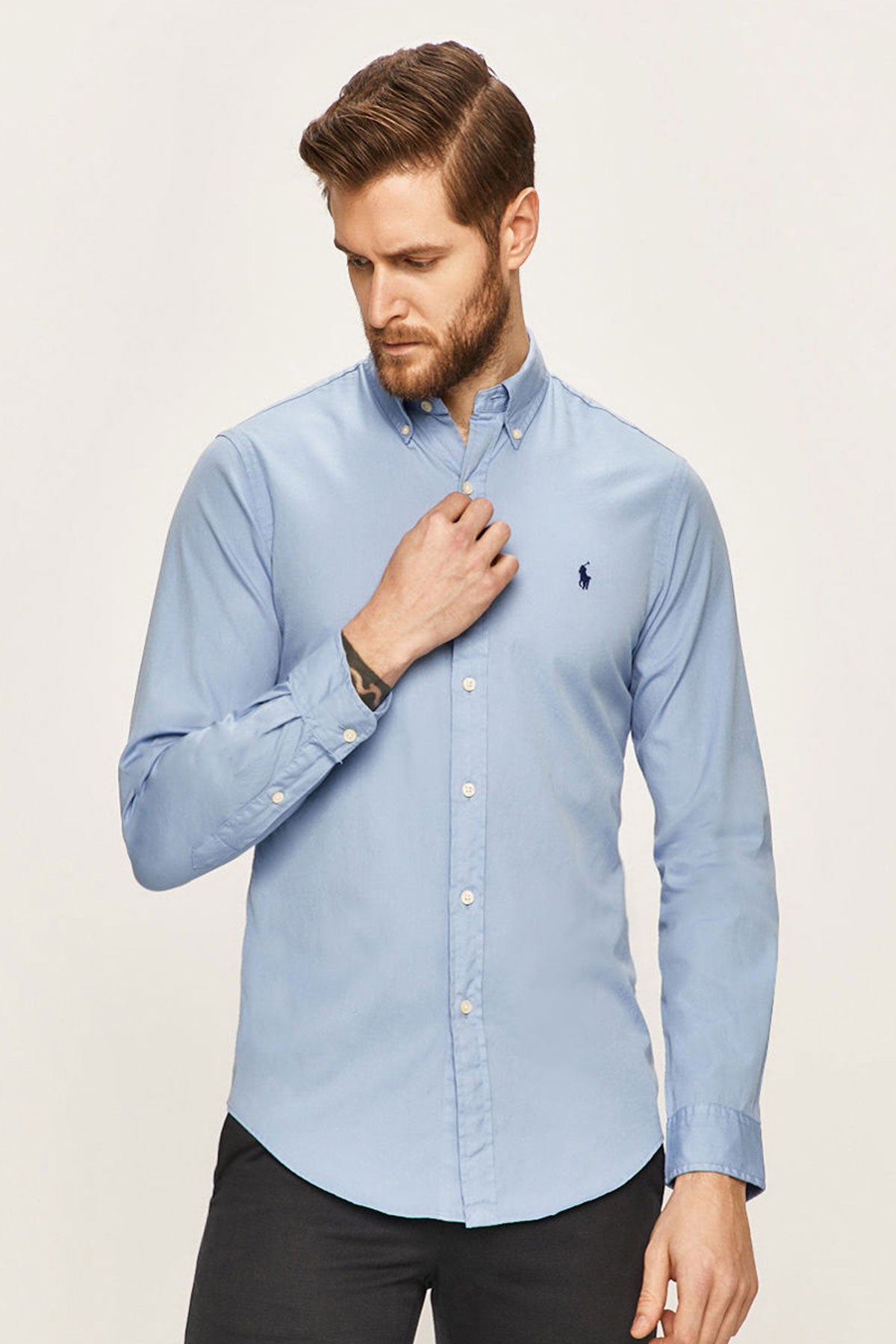 Polo Ralph Lauren Slim Fit Feather Weight Twill Gömlek-Libas Trendy Fashion Store