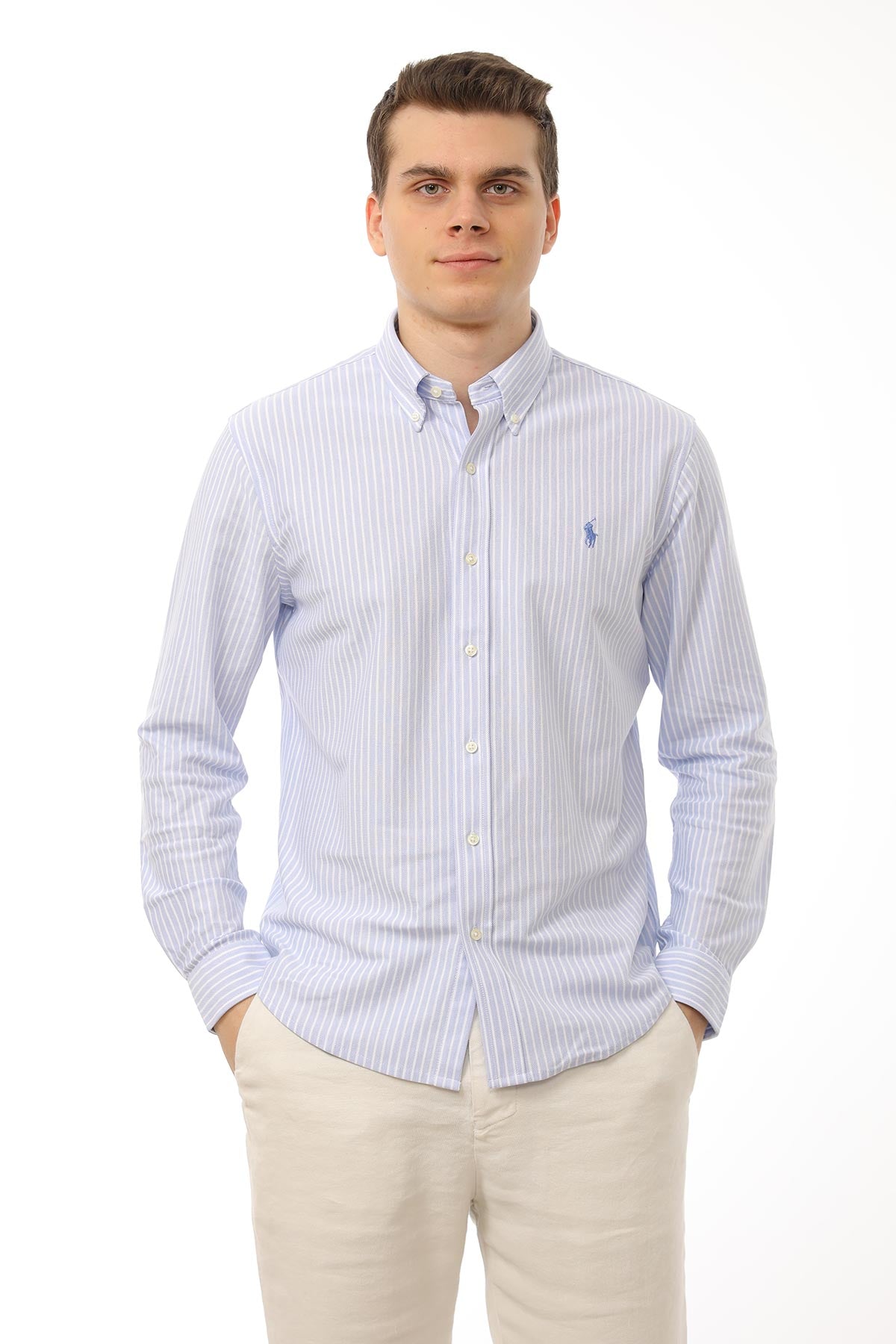 Polo Ralph Lauren Knit Oxford Gömlek-Libas Trendy Fashion Store