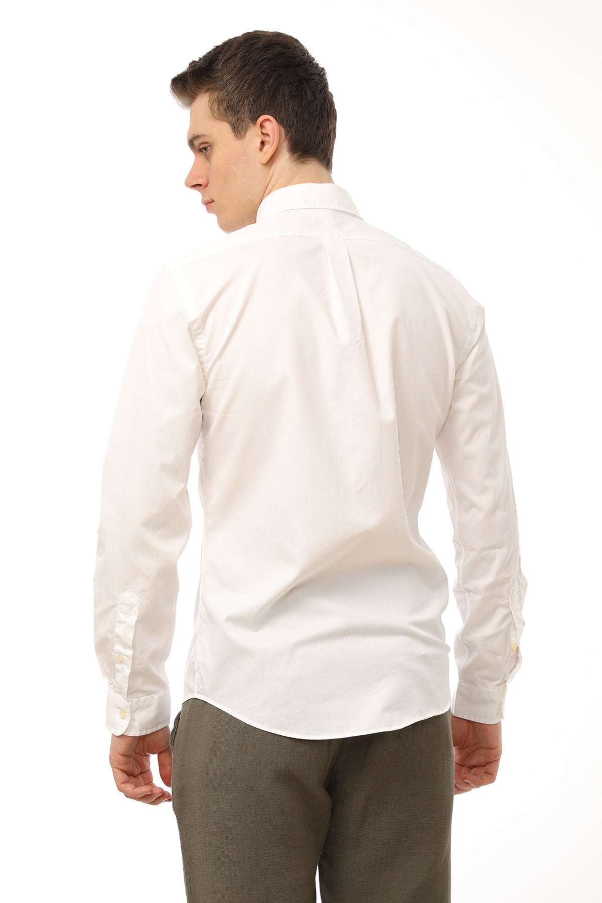 Polo Ralph Lauren Slim Fit Feather Weight Twill Gömlek-Libas Trendy Fashion Store