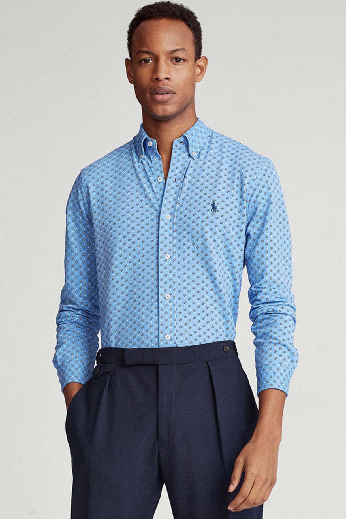 Polo Ralph Lauren Featherweight Mesh Gömlek-Libas Trendy Fashion Store