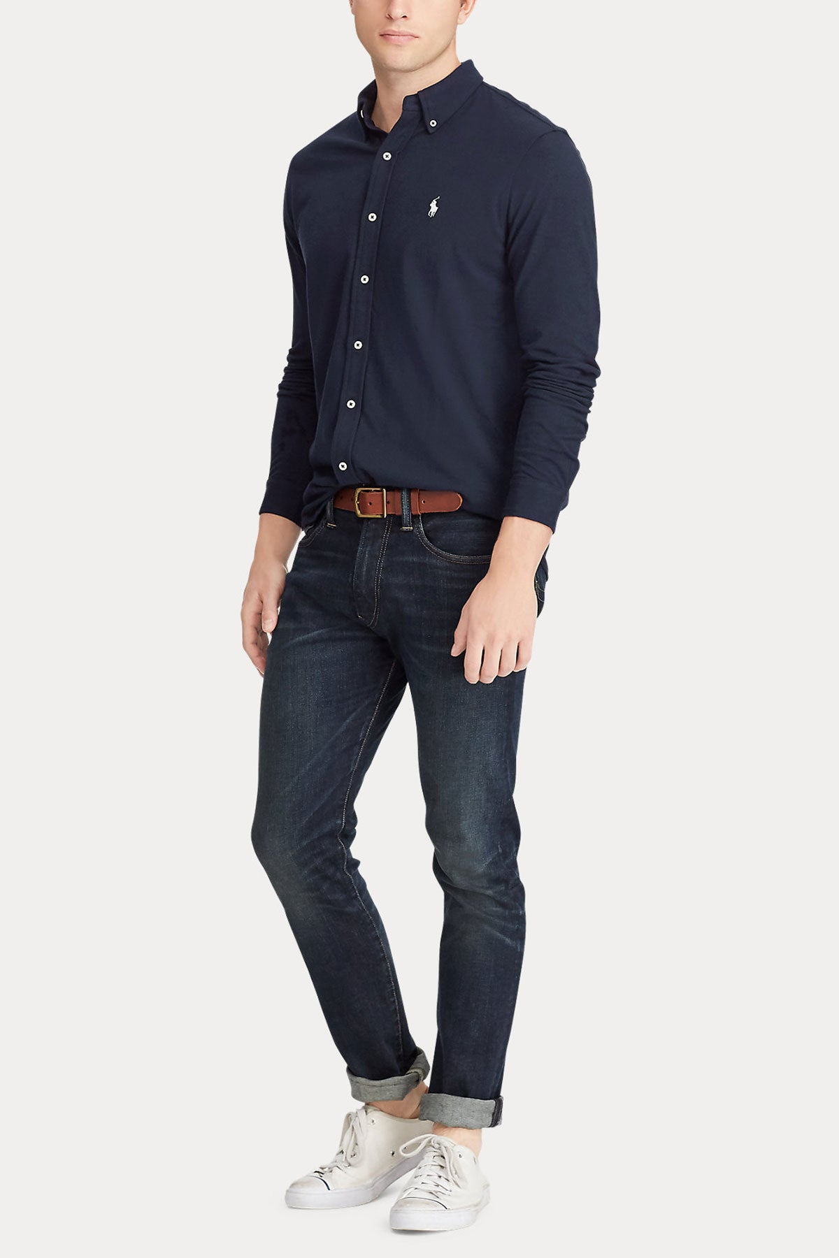 Polo Ralph Lauren Featherweight Mesh Gömlek-Libas Trendy Fashion Store