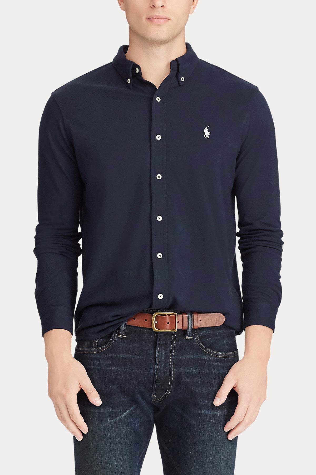 Polo Ralph Lauren Featherweight Mesh Gömlek-Libas Trendy Fashion Store