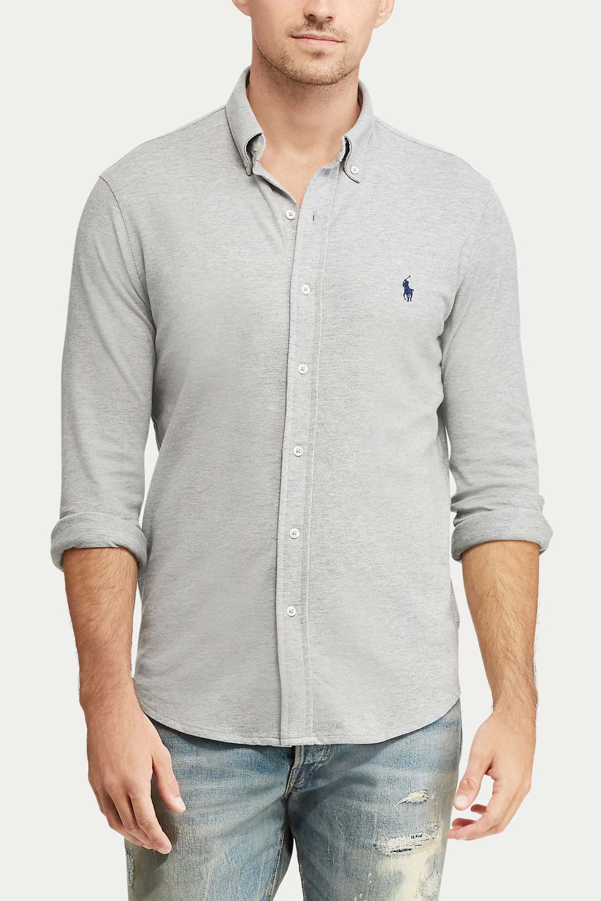 Polo Ralph Lauren Featherweight Mesh Gömlek-Libas Trendy Fashion Store