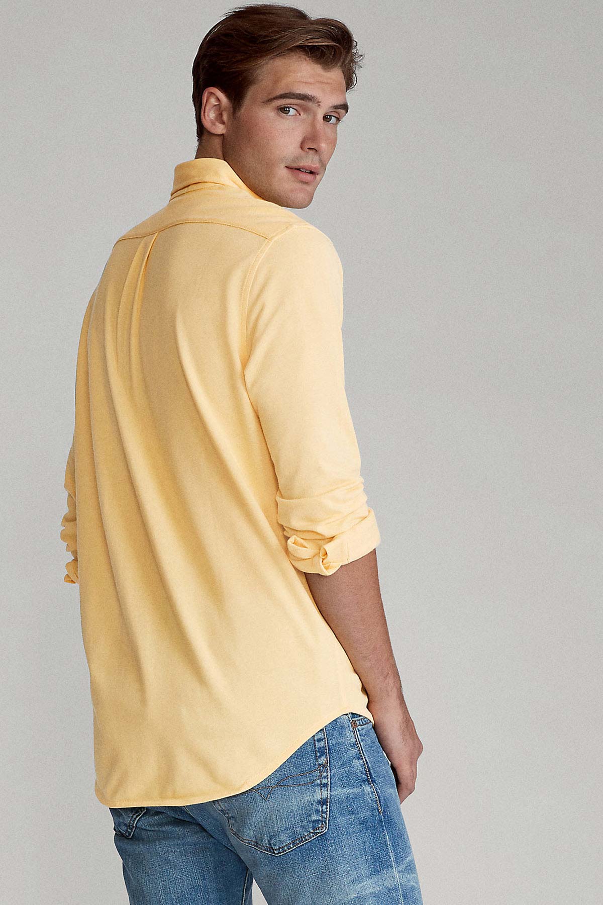 Polo Ralph Lauren Custom Fit Featherweight Mesh Gömlek-Libas Trendy Fashion Store