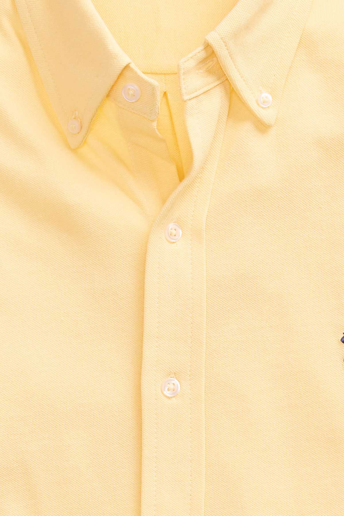 Polo Ralph Lauren Custom Fit Featherweight Mesh Gömlek-Libas Trendy Fashion Store