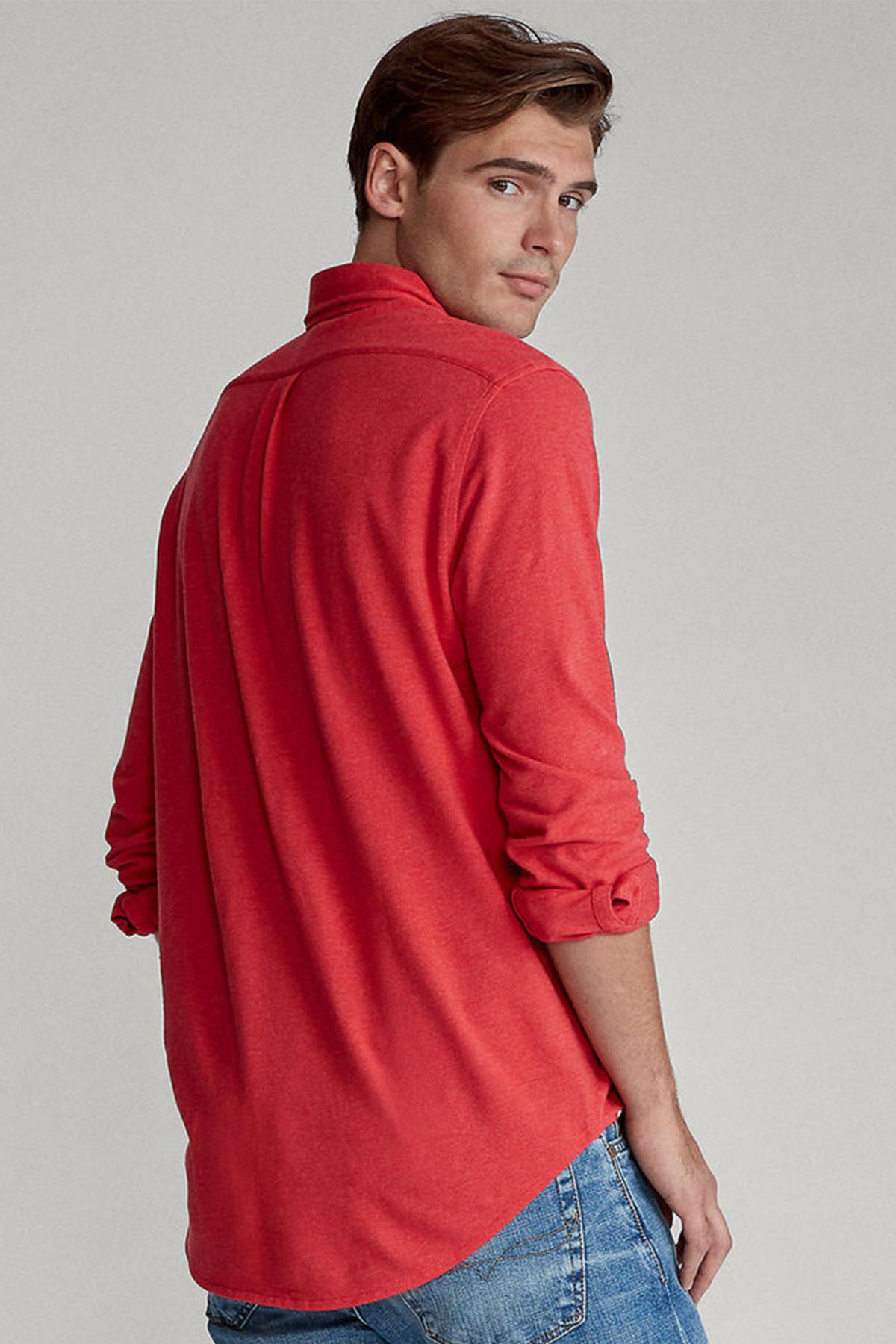 Polo Ralph Lauren Featherweight Mesh Gömlek-Libas Trendy Fashion Store