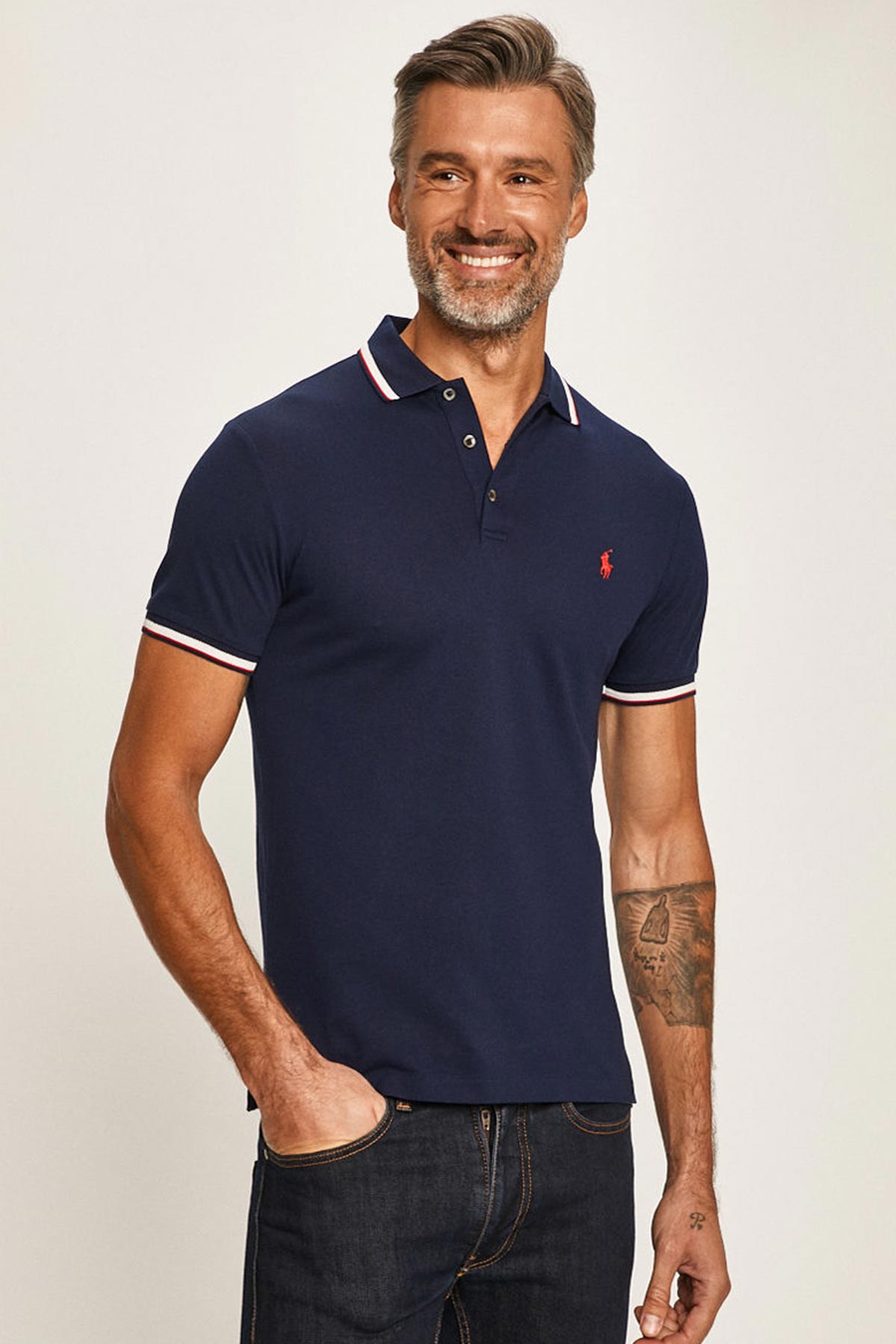 Polo Ralph Lauren Slim Fit Stretch Mesh T-shirt-Libas Trendy Fashion Store