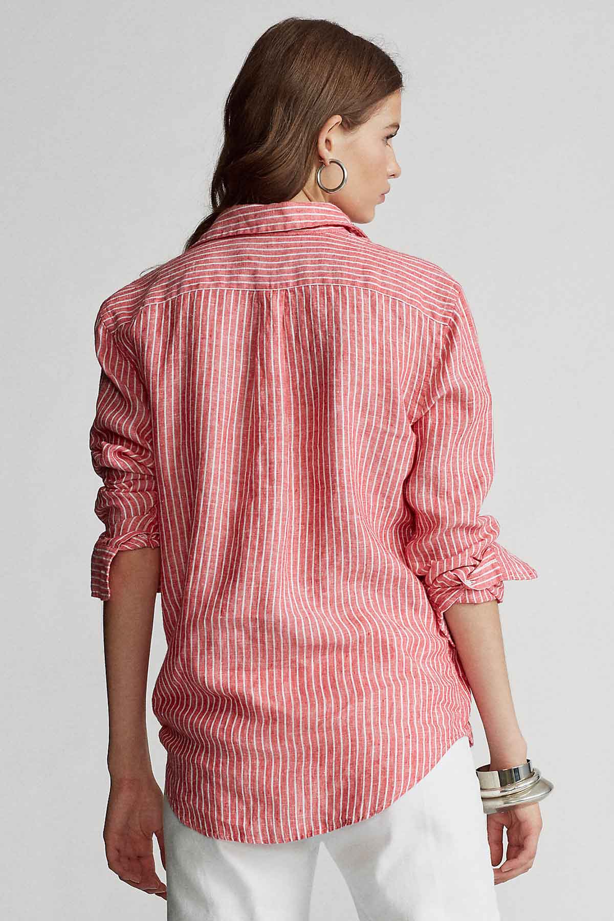 Polo Ralph Lauren Relaxed Fit Keten Gömlek-Libas Trendy Fashion Store