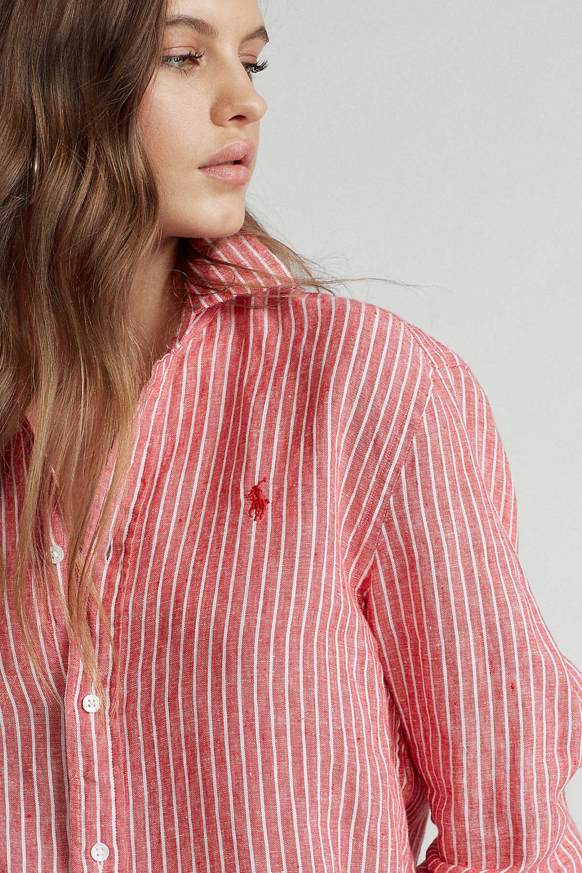 Polo Ralph Lauren Relaxed Fit Keten Gömlek-Libas Trendy Fashion Store