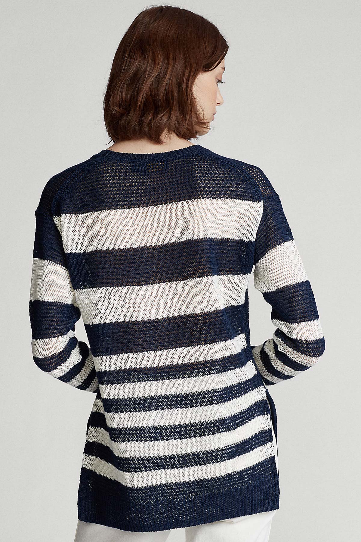 Polo Ralph Lauren Custom Fit Keten Triko-Libas Trendy Fashion Store