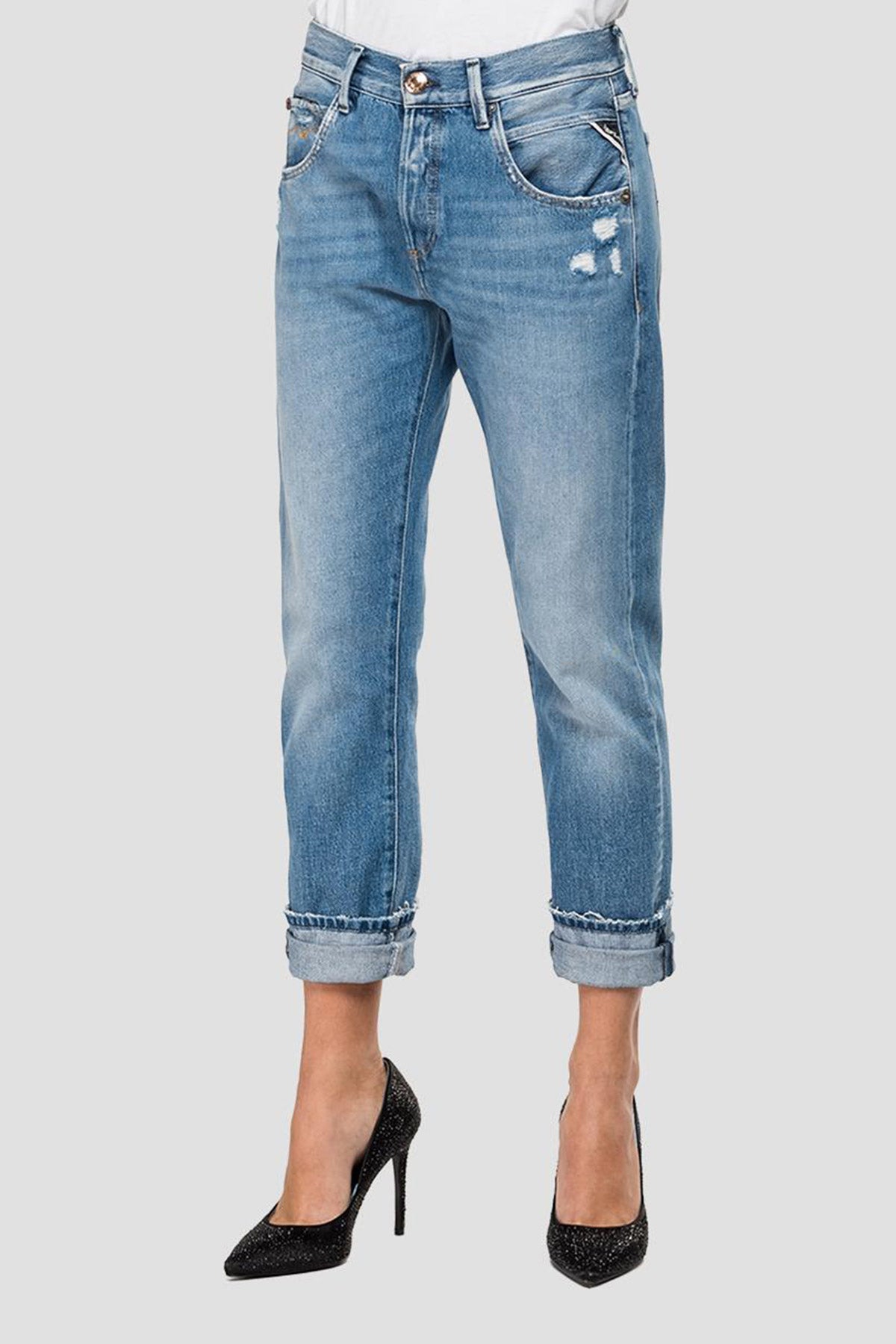Replay Roxel Boyfriend Jeans-Libas Trendy Fashion Store