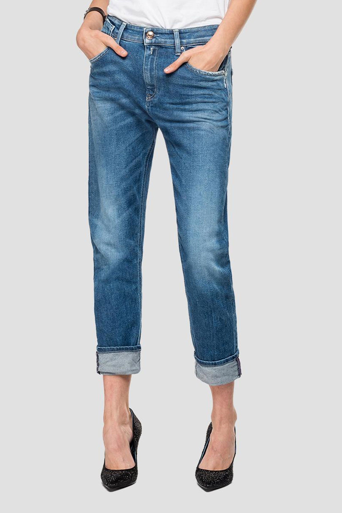 Replay Marty Boyfriend Fit Jeans-Libas Trendy Fashion Store