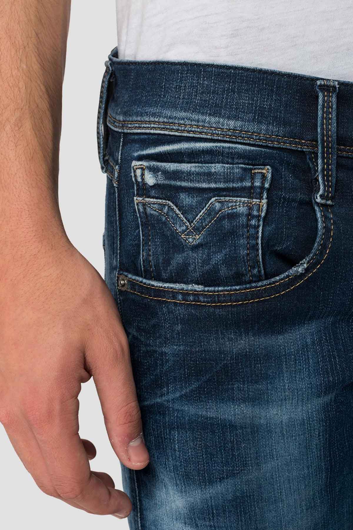 Replay Slim Fit Hyperflex Bio Anbass Jeans-Libas Trendy Fashion Store