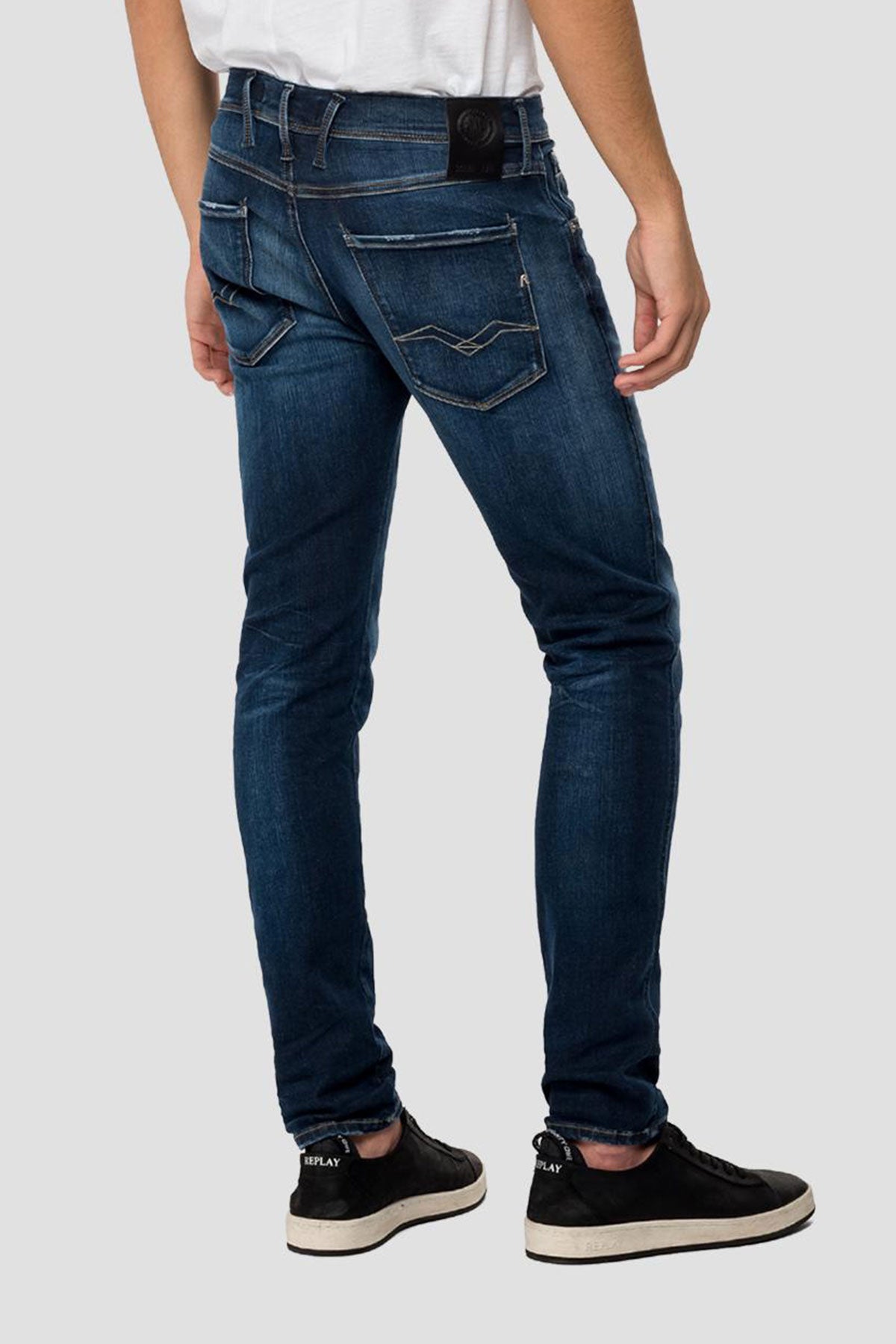 Replay Slim Fit Hyperflex Bio Anbass Jeans-Libas Trendy Fashion Store