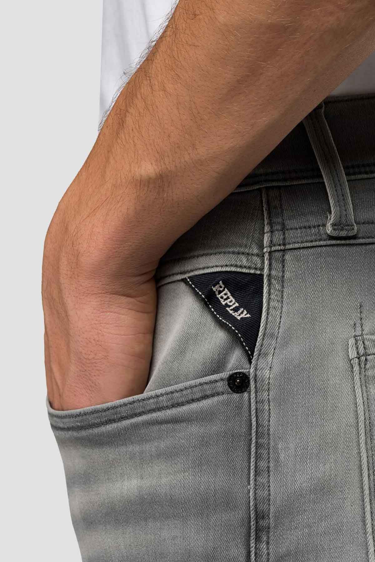 Replay Slim Fit Anbass Hyperflex Bio Jeans-Libas Trendy Fashion Store