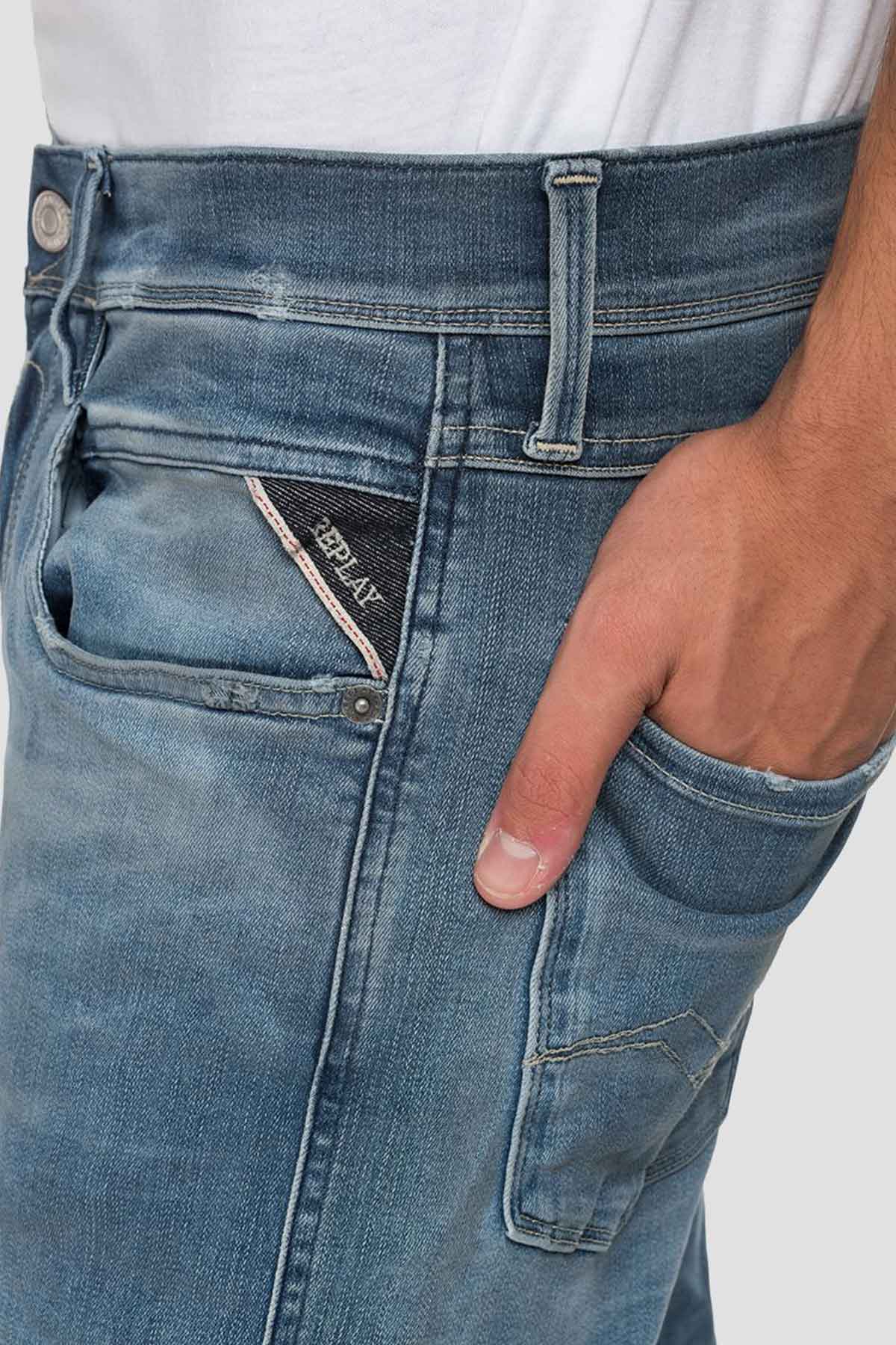 Replay Slim Fit Hyperflex Bio Anbass Jeans-Libas Trendy Fashion Store