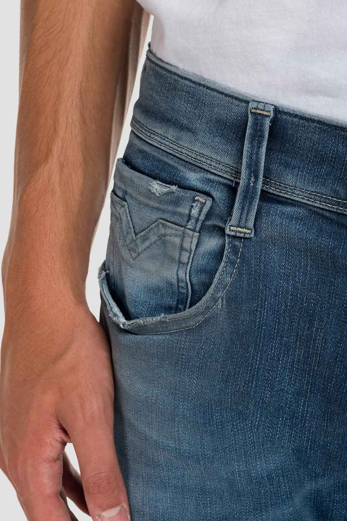 Replay Slim Fit Hyperflex Bio Anbass Jeans-Libas Trendy Fashion Store