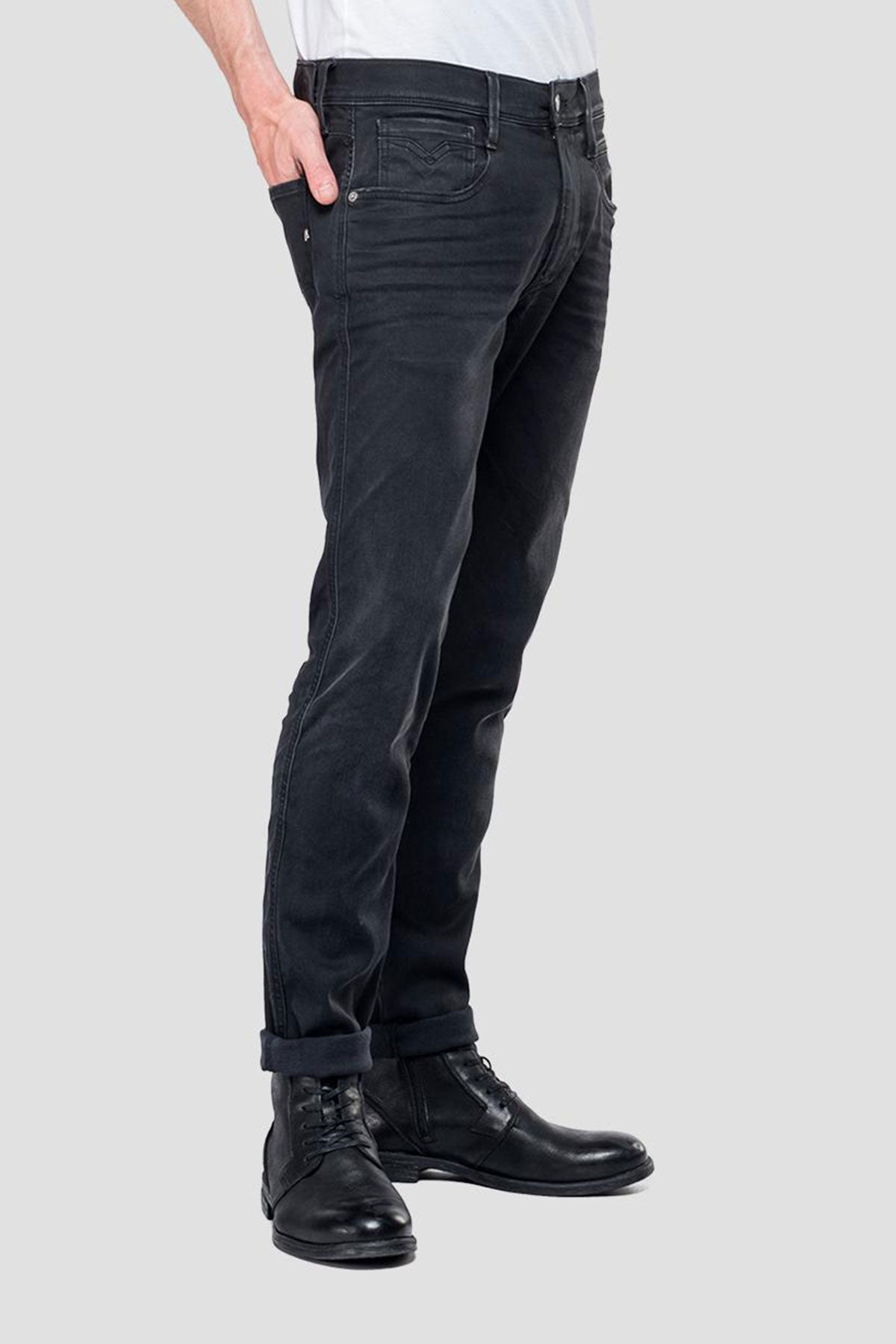 Replay Slim Fit Hyperflex Anbass Jeans-Libas Trendy Fashion Store