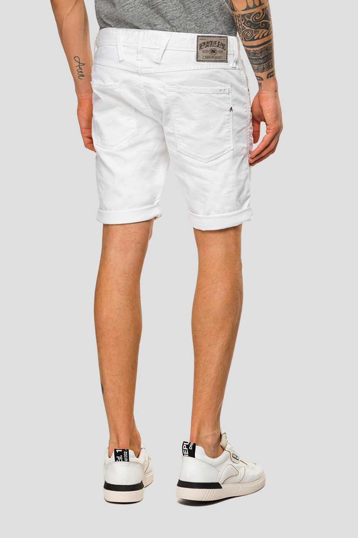 Replay Slim Fit Anbass Jean Şort-Libas Trendy Fashion Store