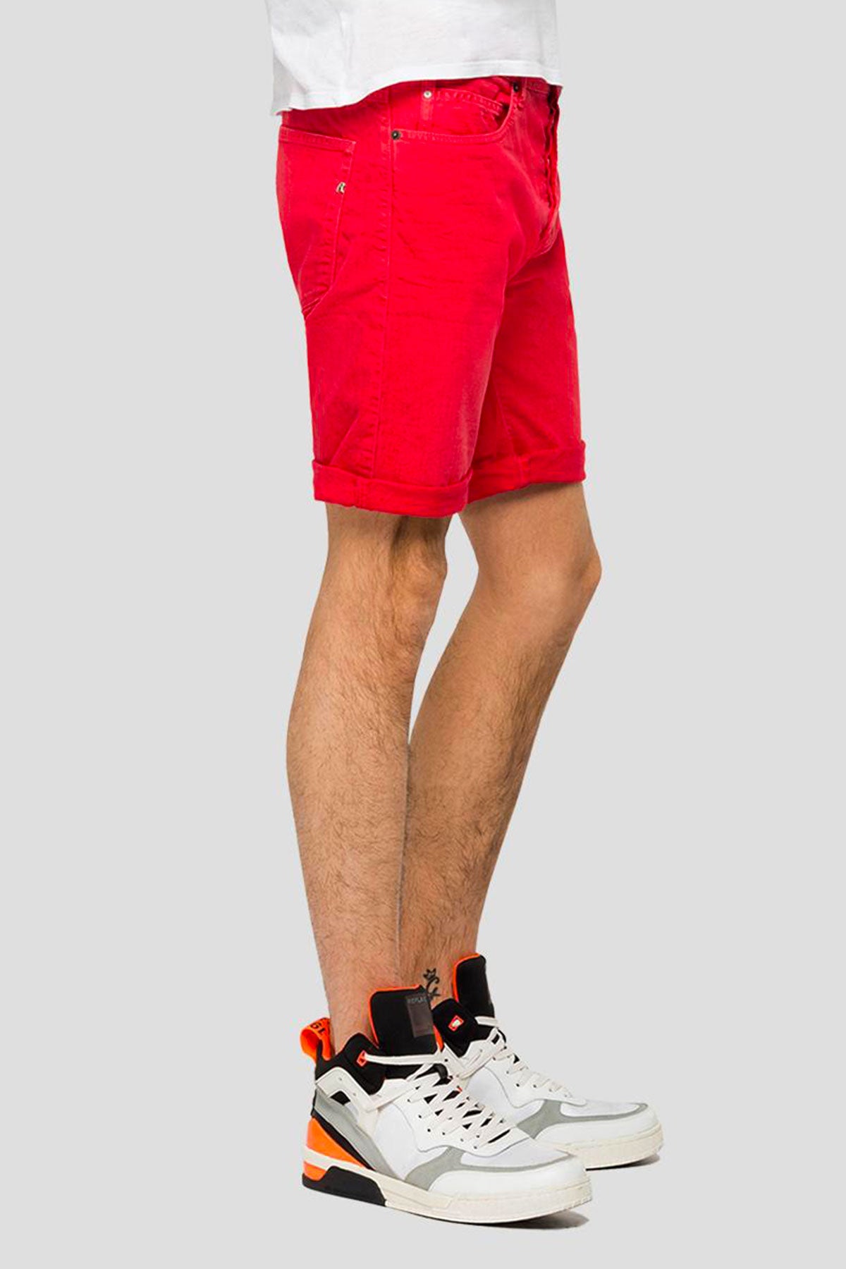 Replay Tapered Fit Jean Şort-Libas Trendy Fashion Store