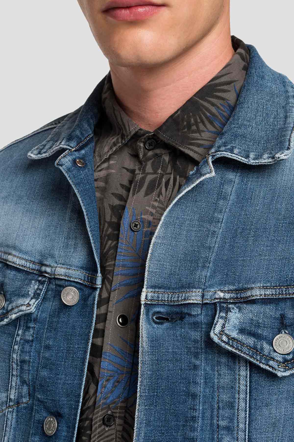 Replay Denim Ceket-Libas Trendy Fashion Store