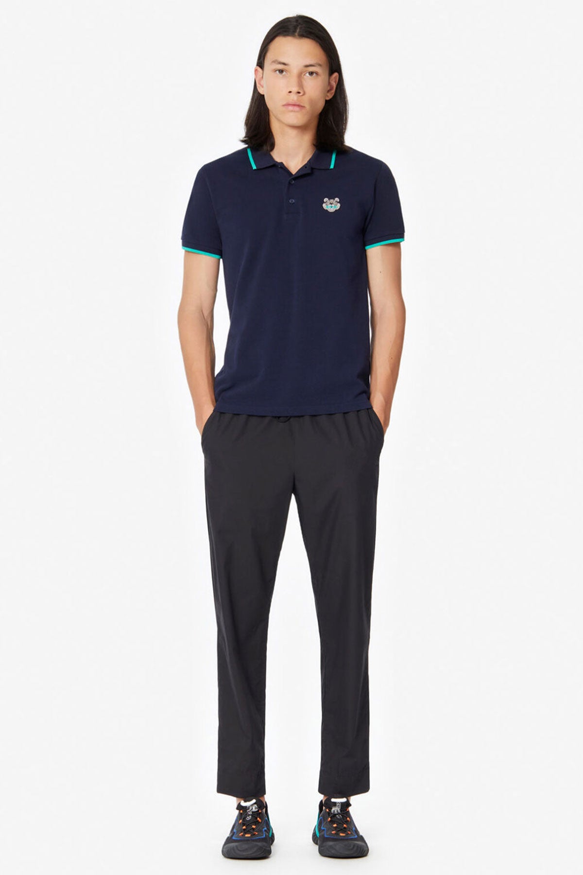 Kenzo Polo Yaka Slim Fit T-shirt-Libas Trendy Fashion Store