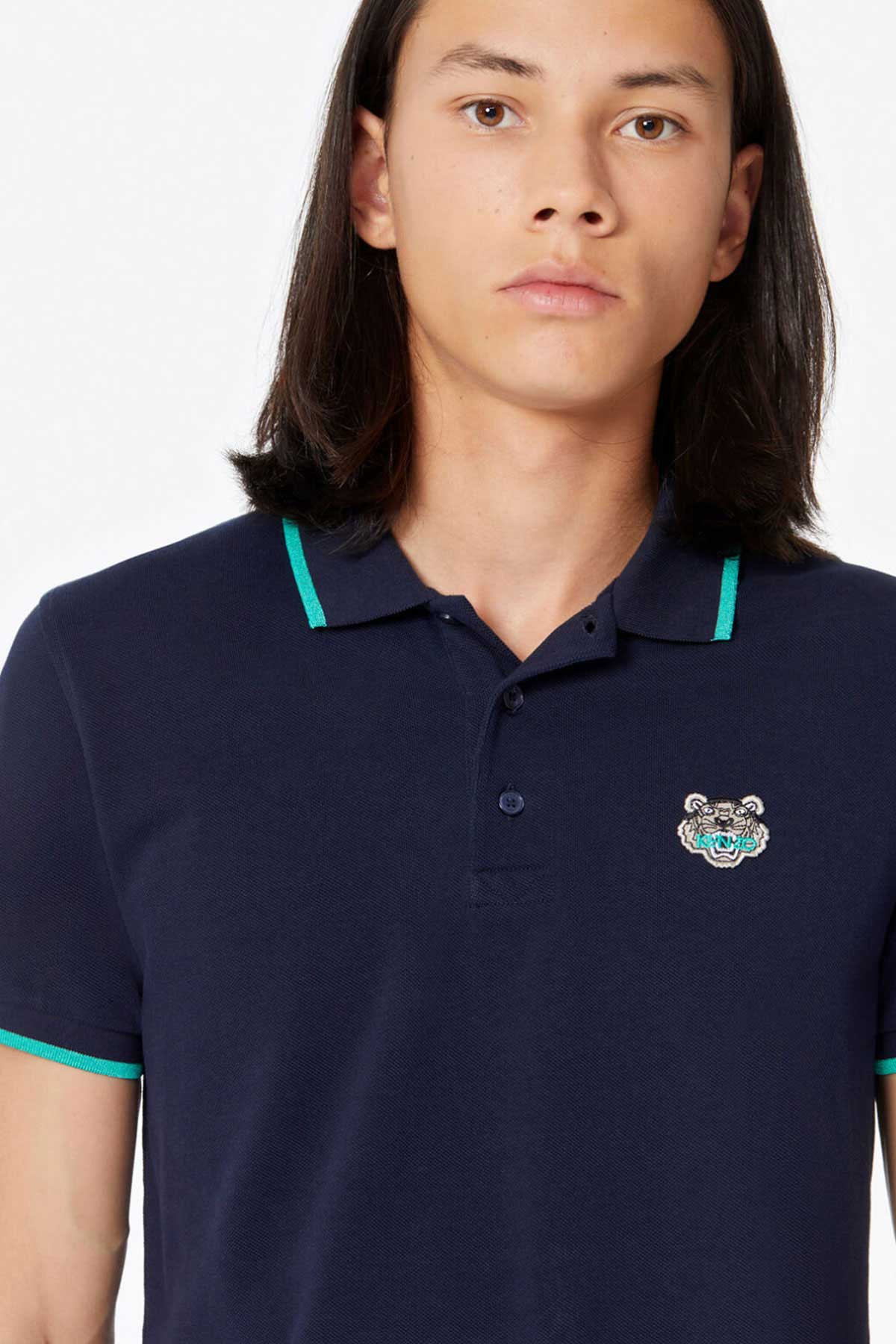 Kenzo Polo Yaka Slim Fit T-shirt-Libas Trendy Fashion Store