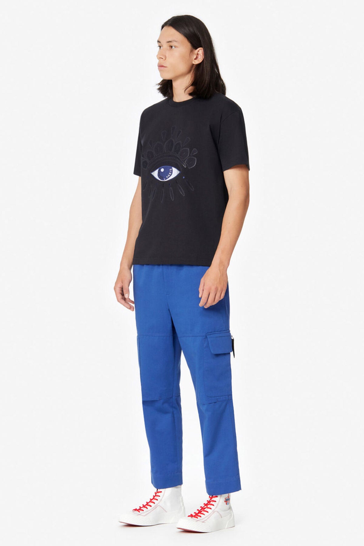 Kenzo Göz Logolu T-shirt-Libas Trendy Fashion Store
