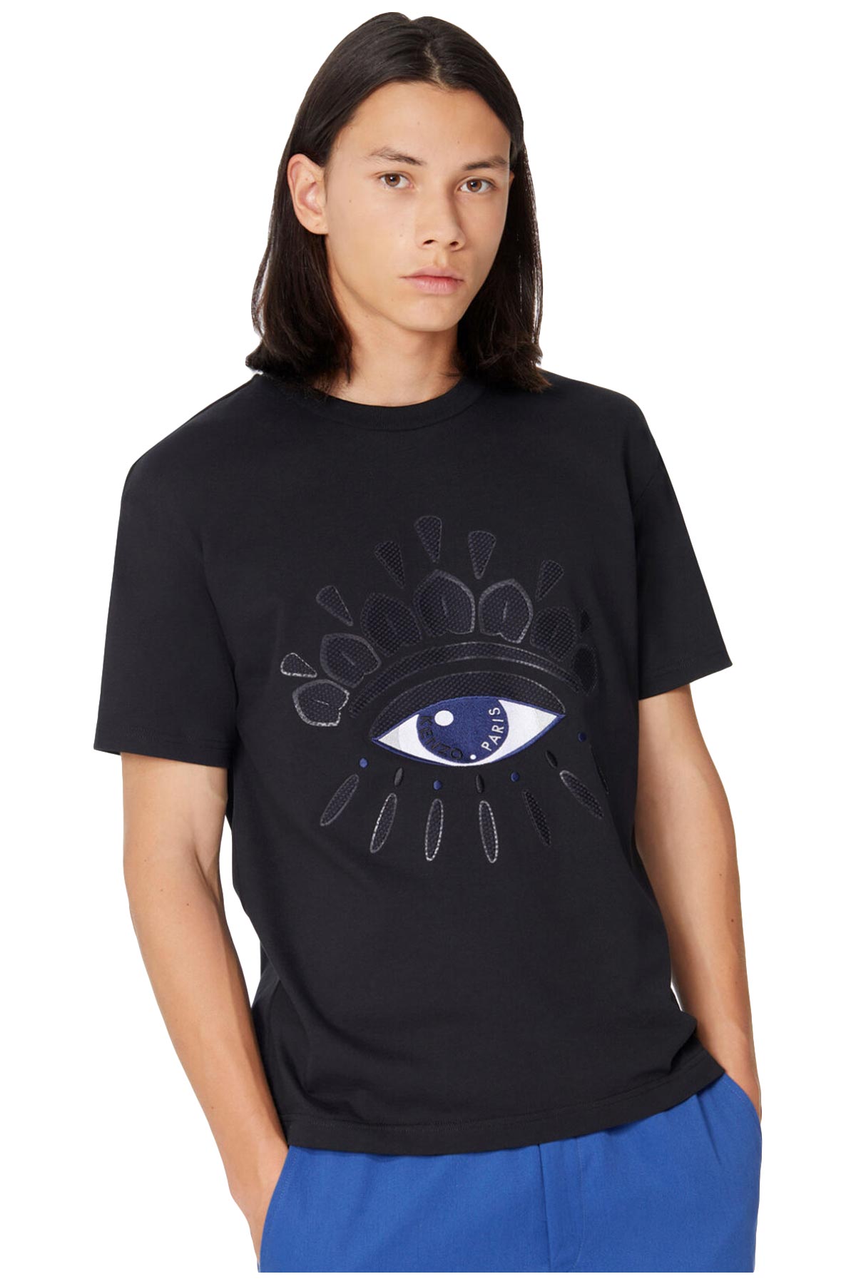 Kenzo Göz Logolu T-shirt-Libas Trendy Fashion Store