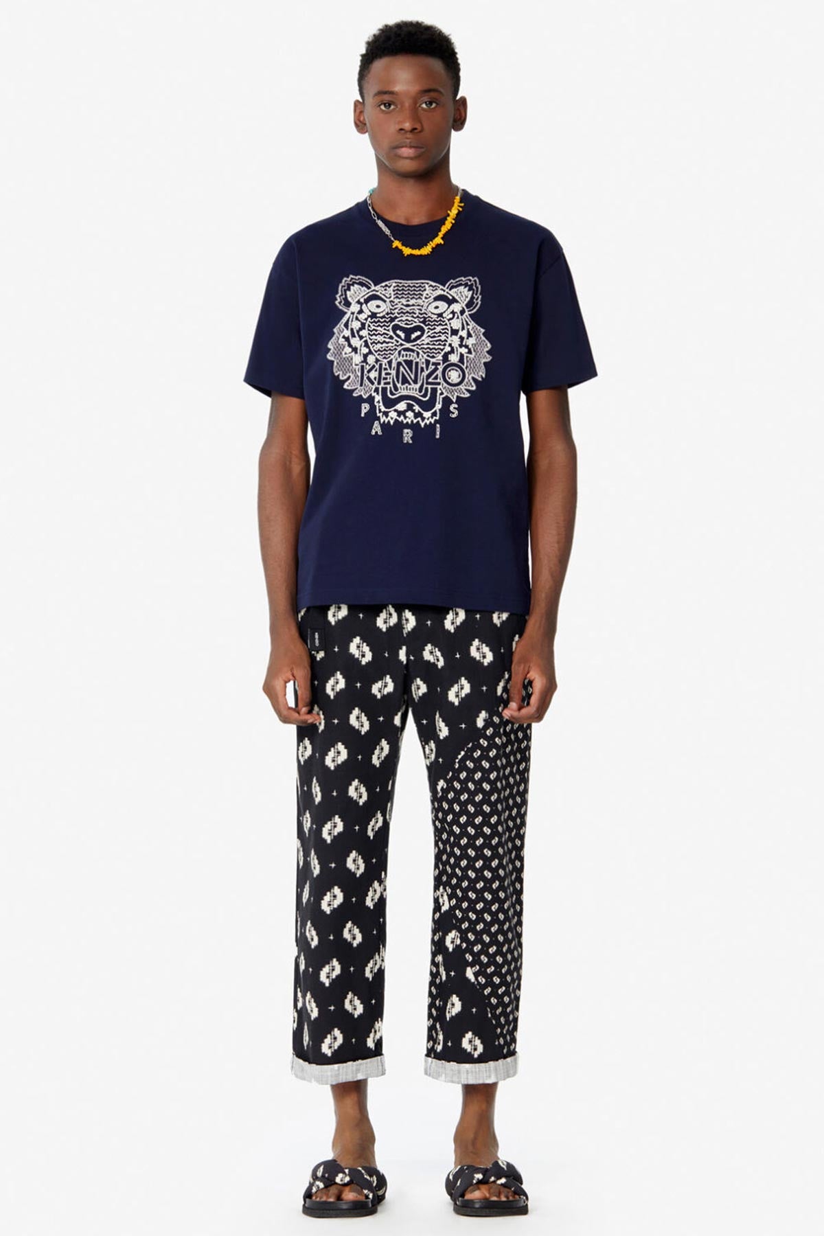 Kenzo Kaplan Logolu Oversize T-shirt-Libas Trendy Fashion Store
