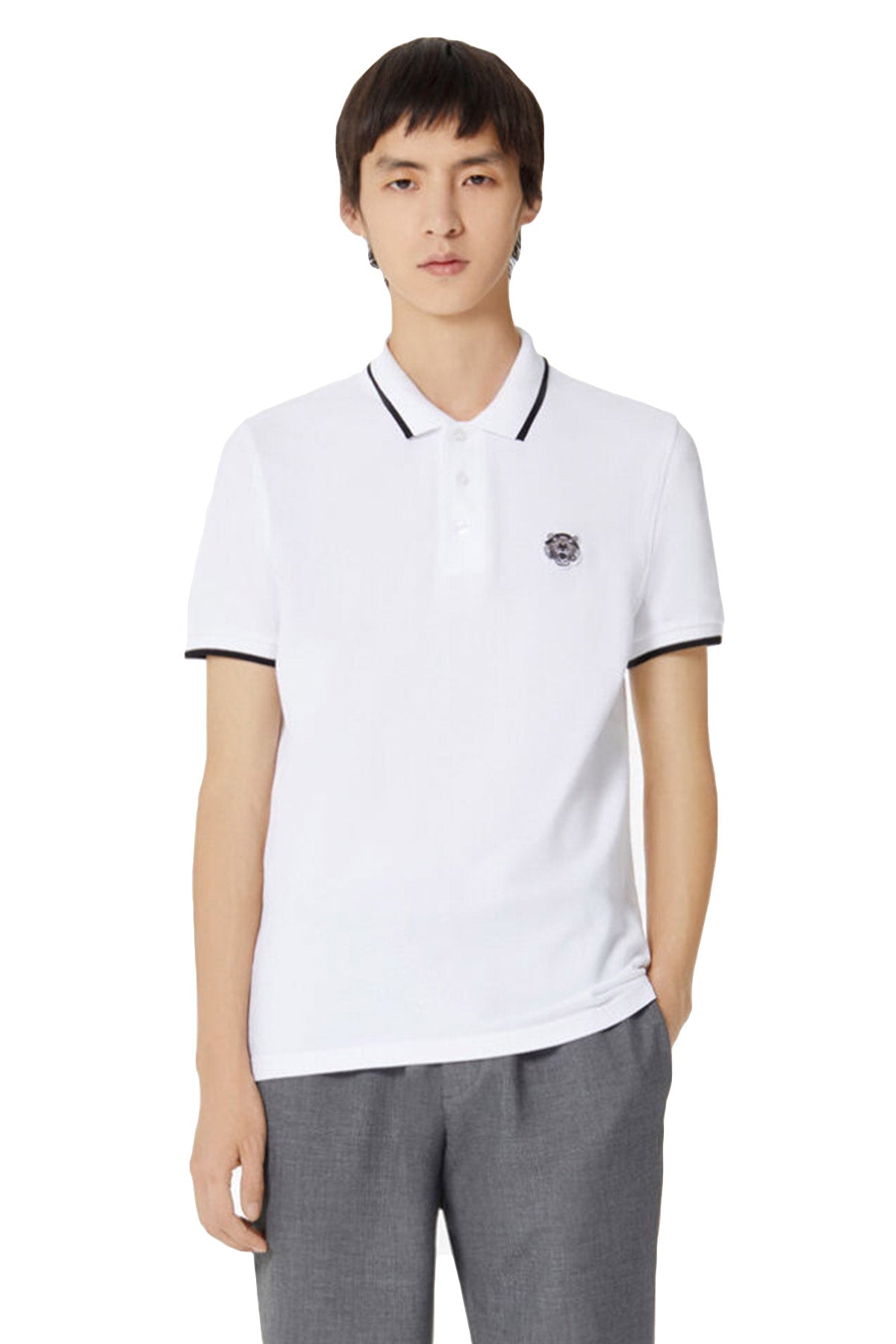Kenzo K Fit Polo Yaka T-shirt-Libas Trendy Fashion Store