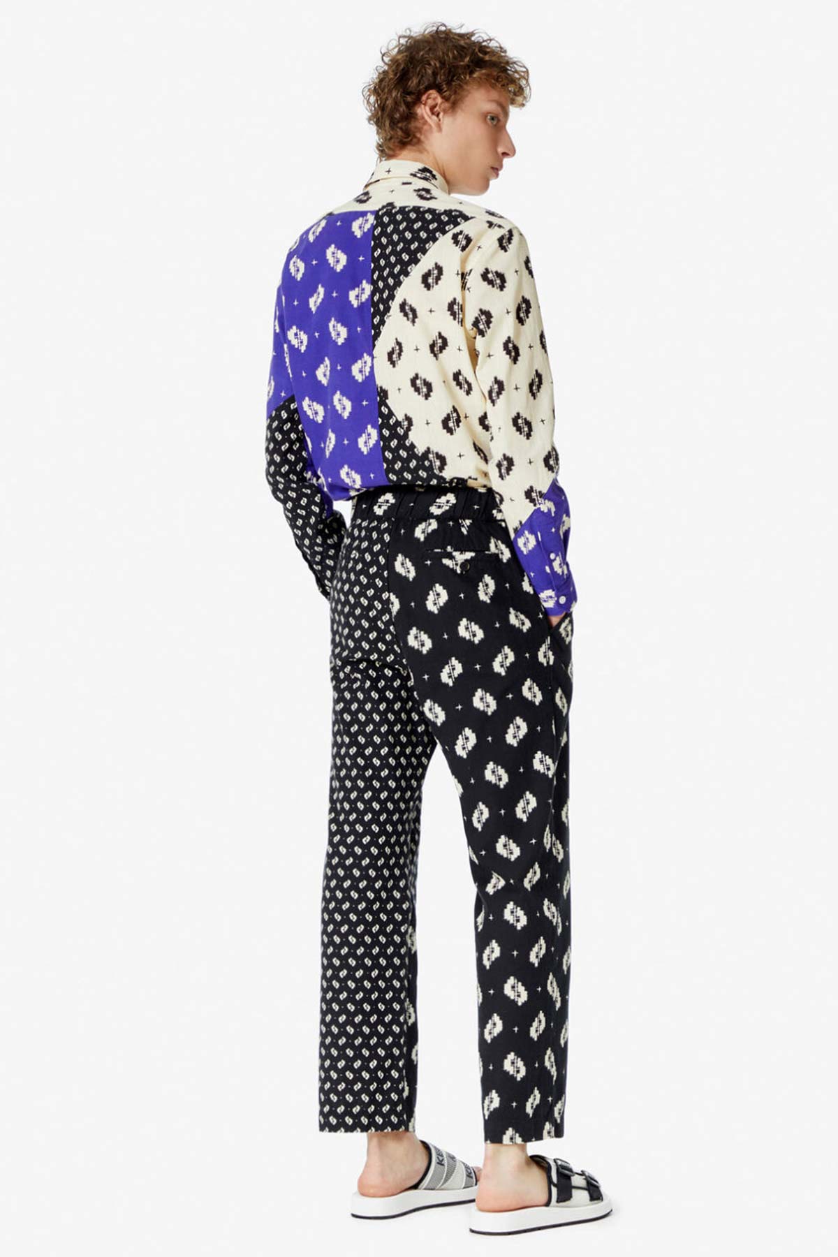 Kenzo Casual Fit Ikat Gömlek-Libas Trendy Fashion Store