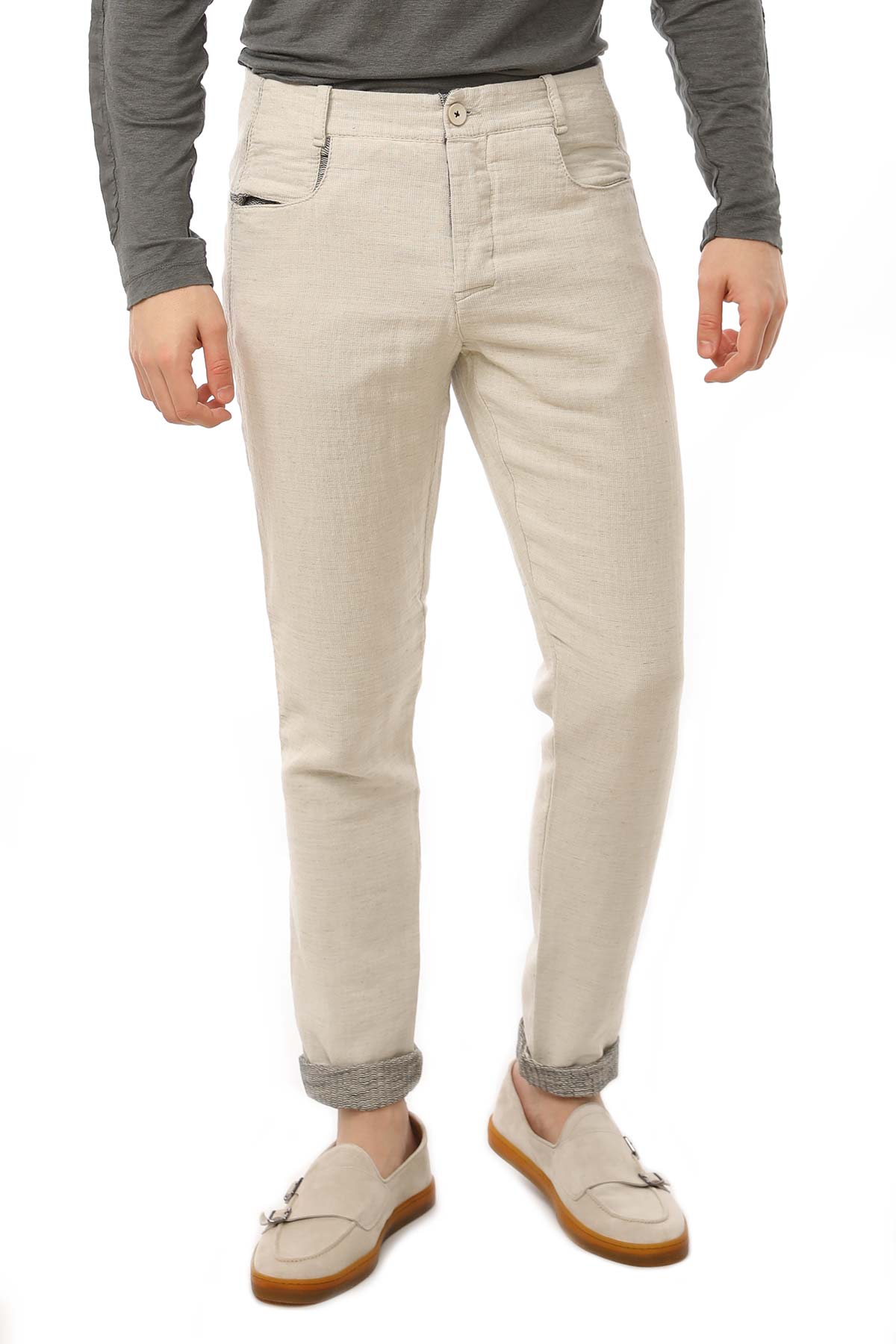 Transit Loose Fit Pantolon-Libas Trendy Fashion Store