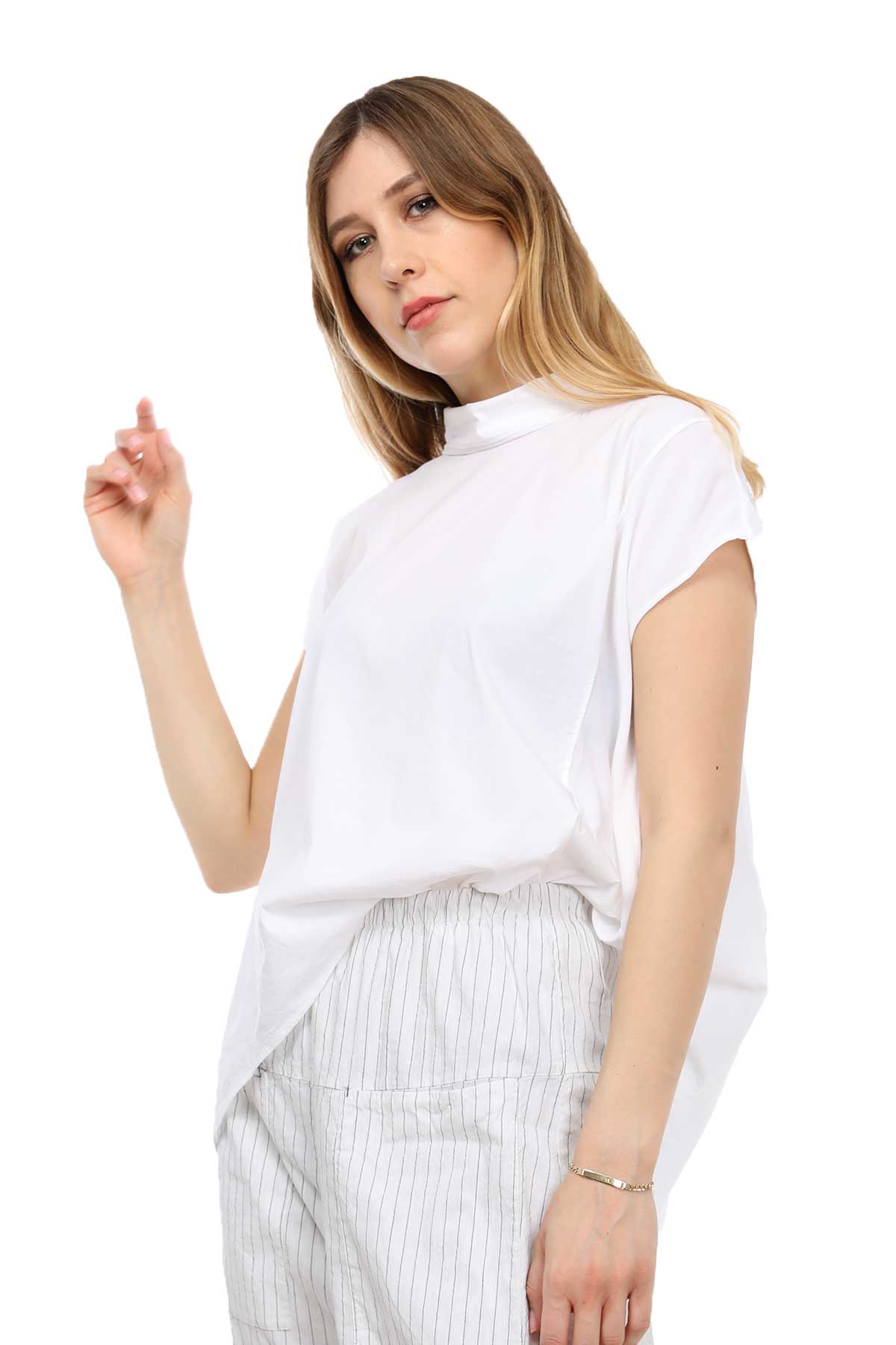 Transit Dik Yaka Bluz-Libas Trendy Fashion Store