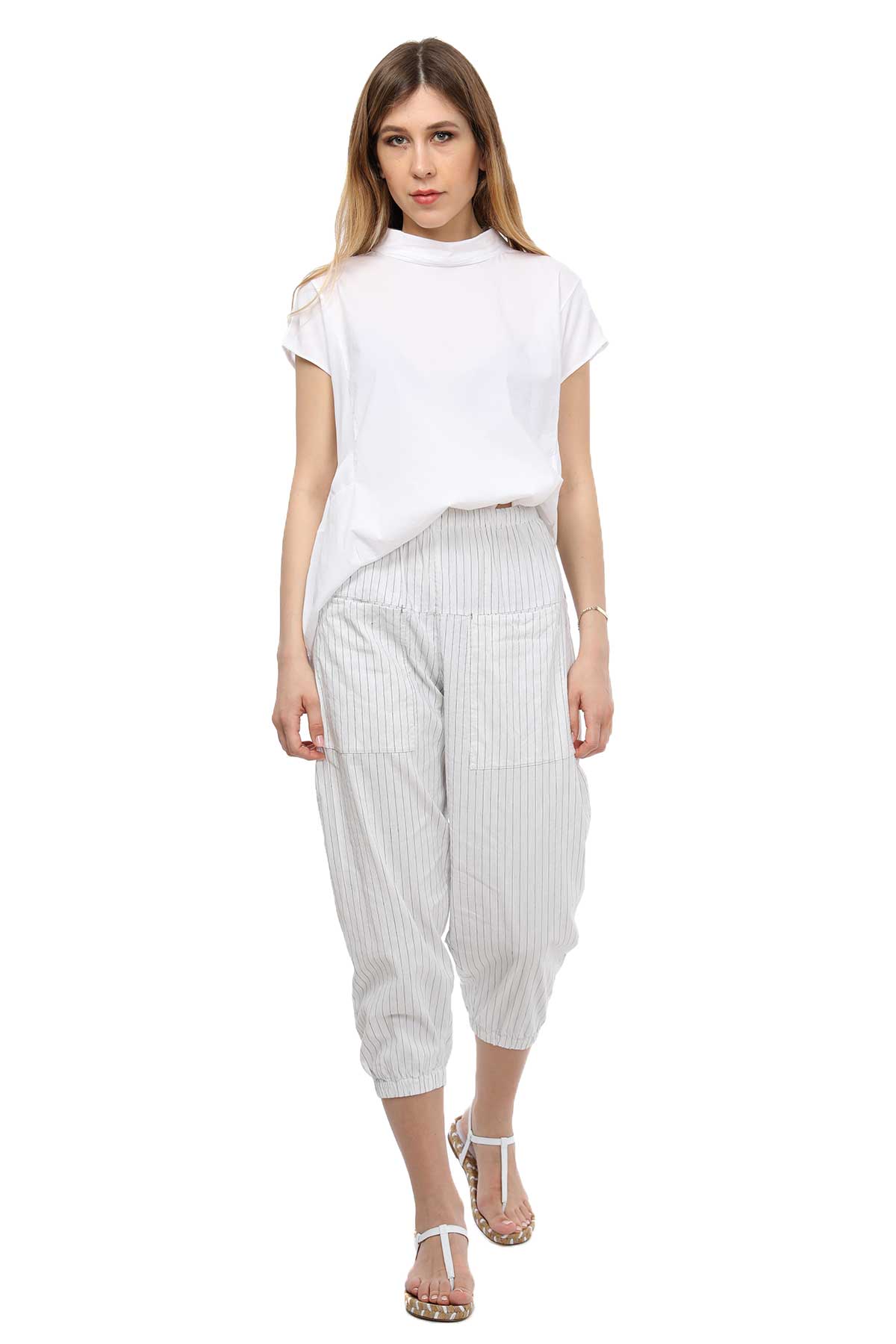 Transit Dik Yaka Bluz-Libas Trendy Fashion Store