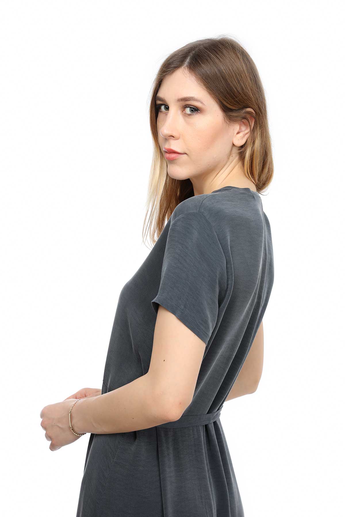 Transit Tencel™ Elbise-Libas Trendy Fashion Store