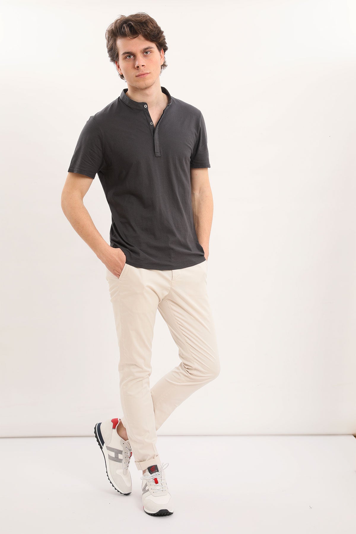 Dondup Hakim Yaka T-shirt-Libas Trendy Fashion Store