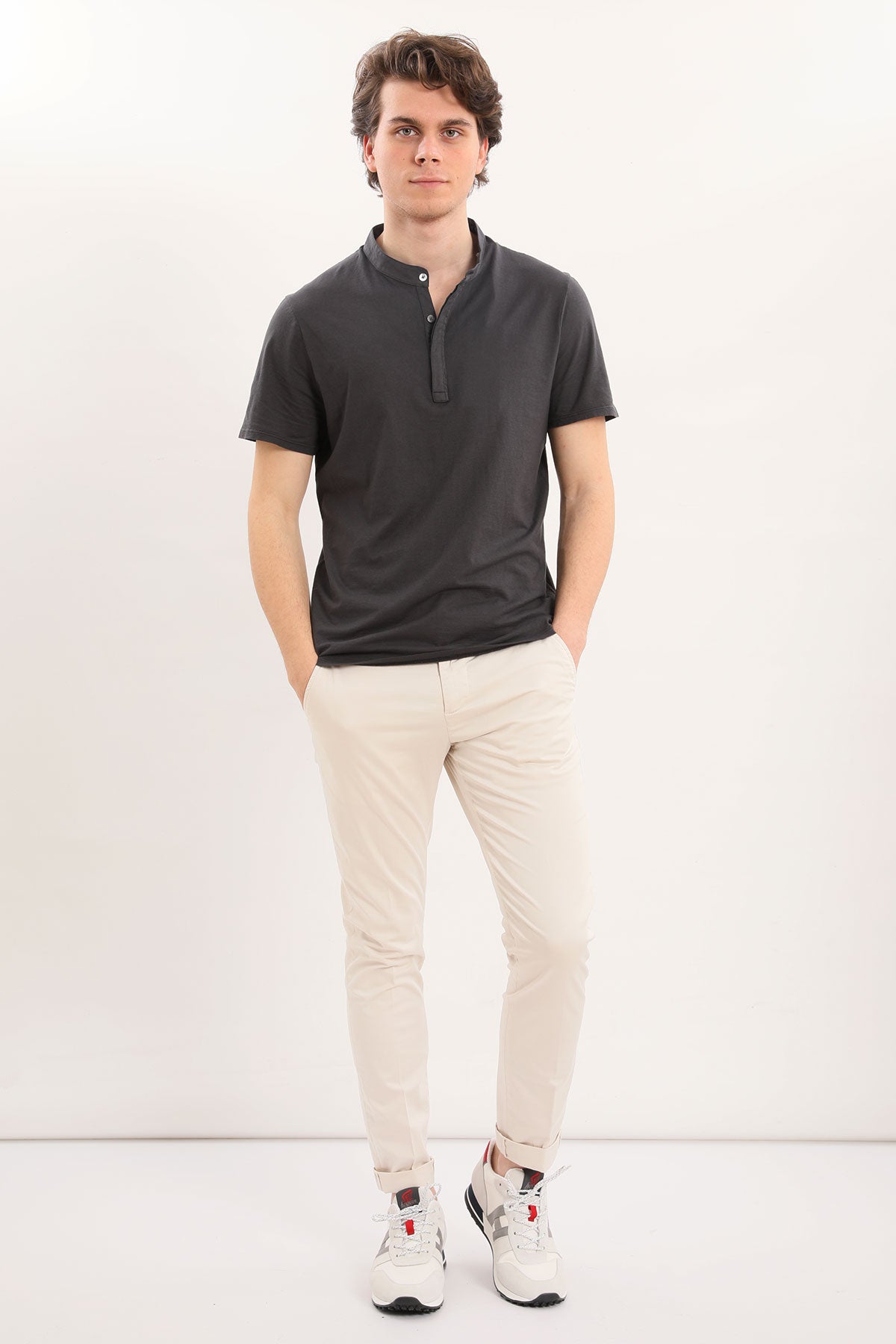 Dondup Hakim Yaka T-shirt-Libas Trendy Fashion Store