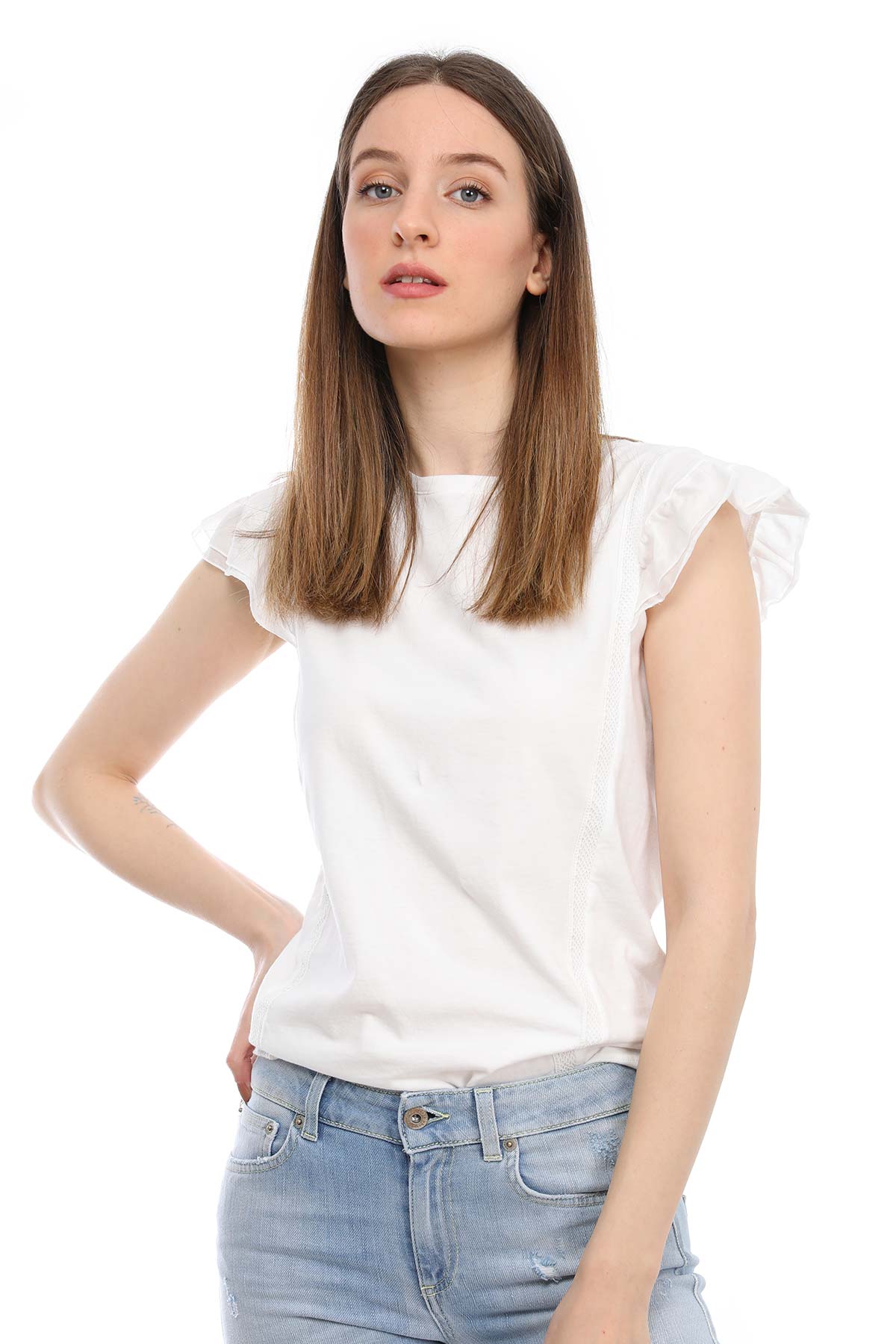 Dondup Volanlı Bluz-Libas Trendy Fashion Store