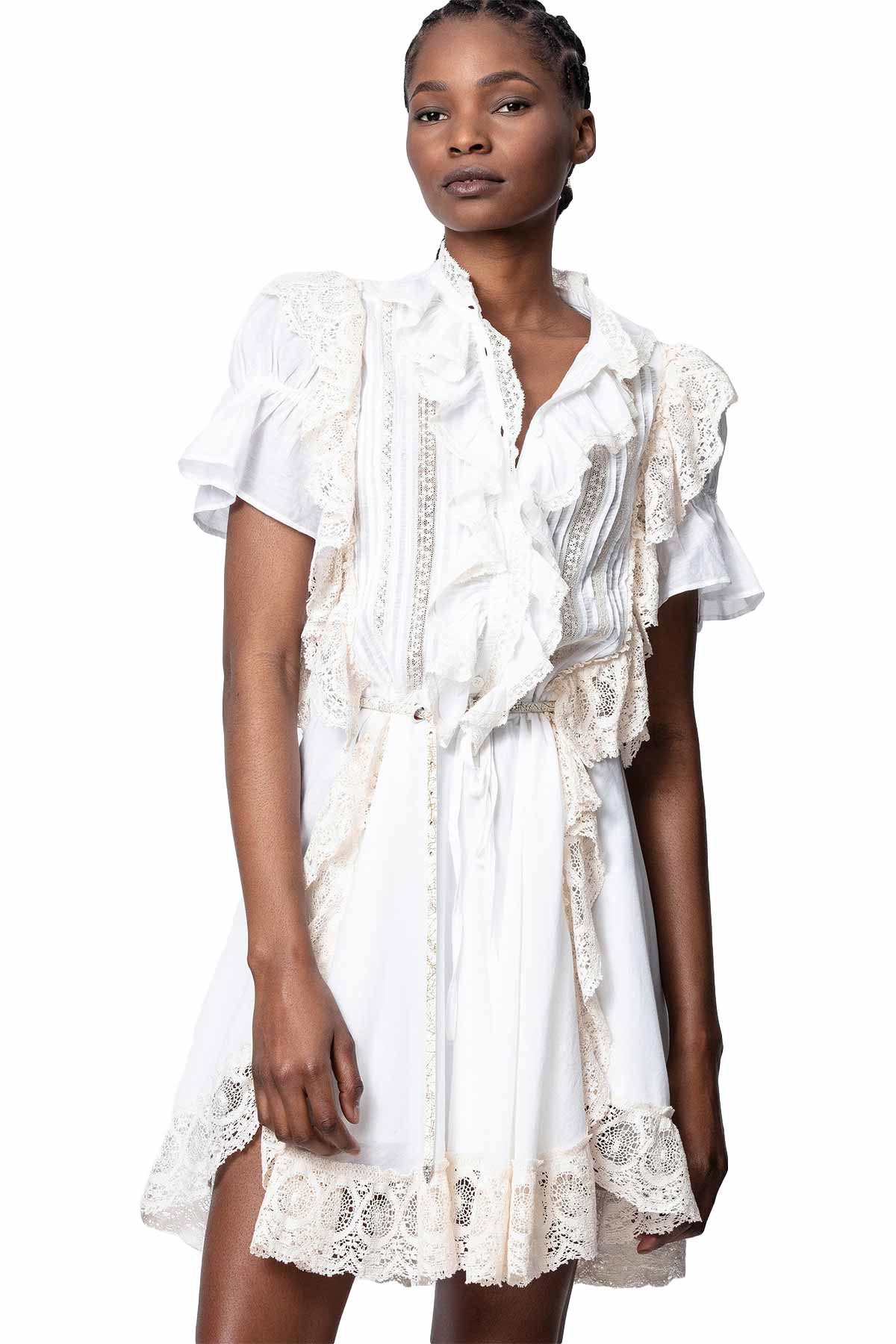 Zadig & Voltaire Mini Dantel Elbise-Libas Trendy Fashion Store