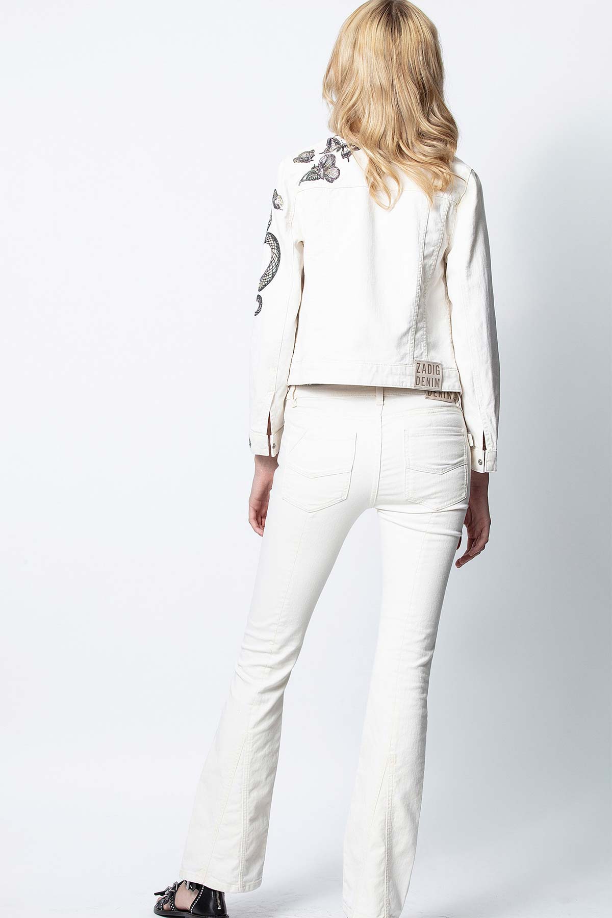 Zadig & Voltaire Slim Fit Denim Ceket-Libas Trendy Fashion Store