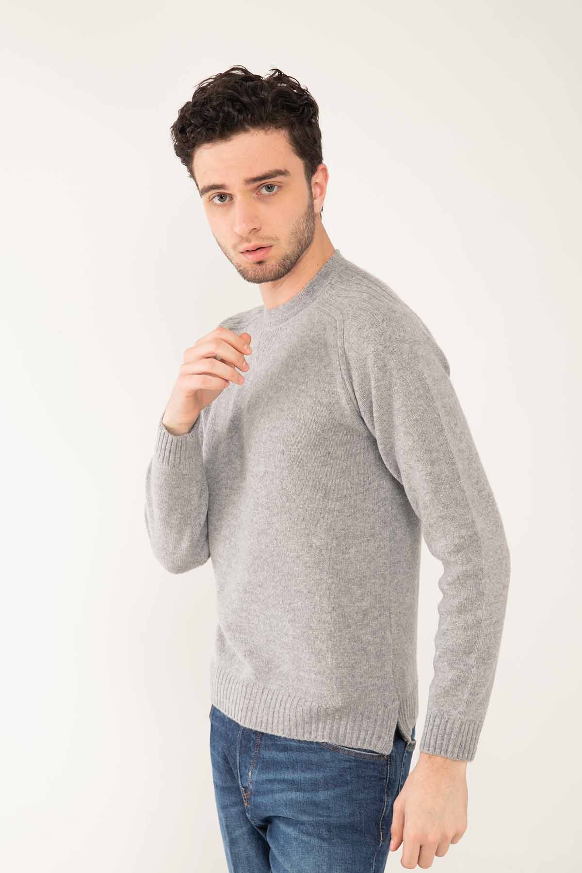 Manifattura Yuvarlak Yaka Kaşmirli Triko-Libas Trendy Fashion Store