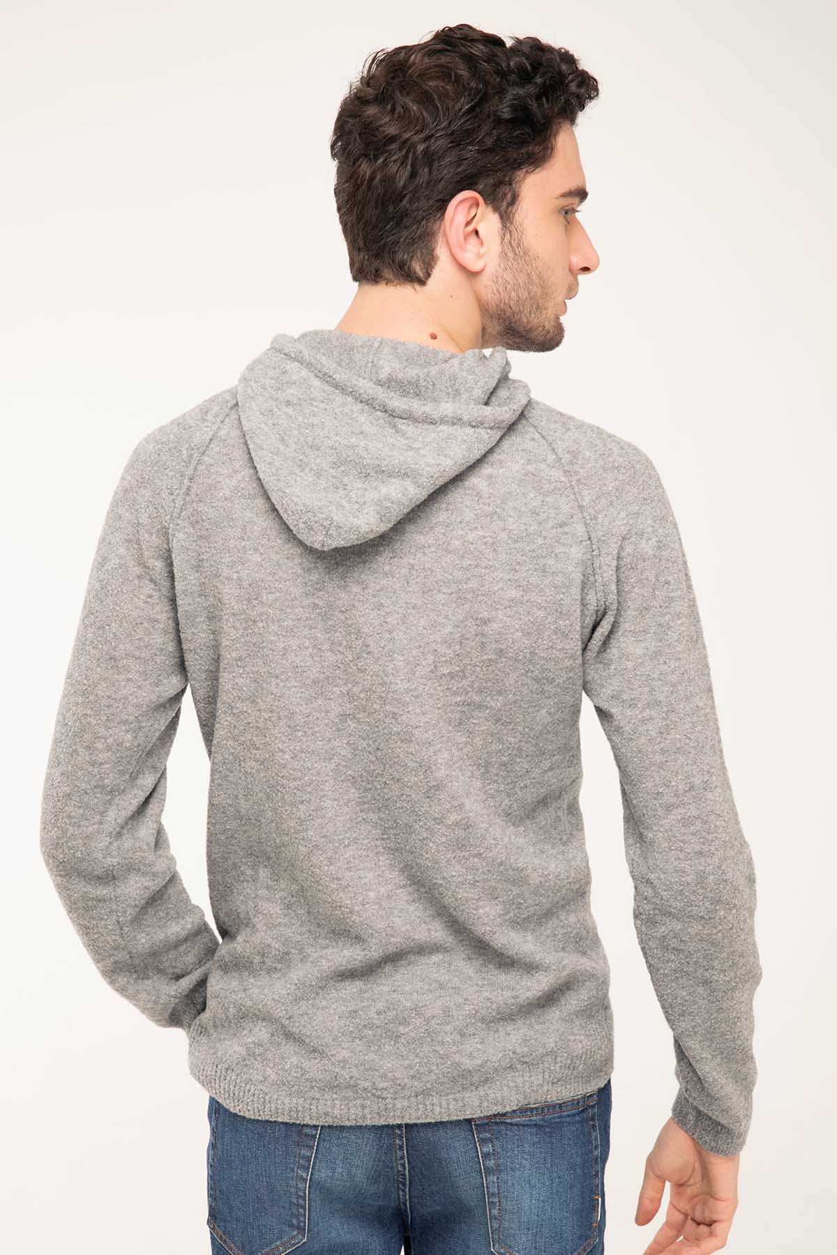 Manifattura Kapüşonlu Kaşmirli Triko-Libas Trendy Fashion Store