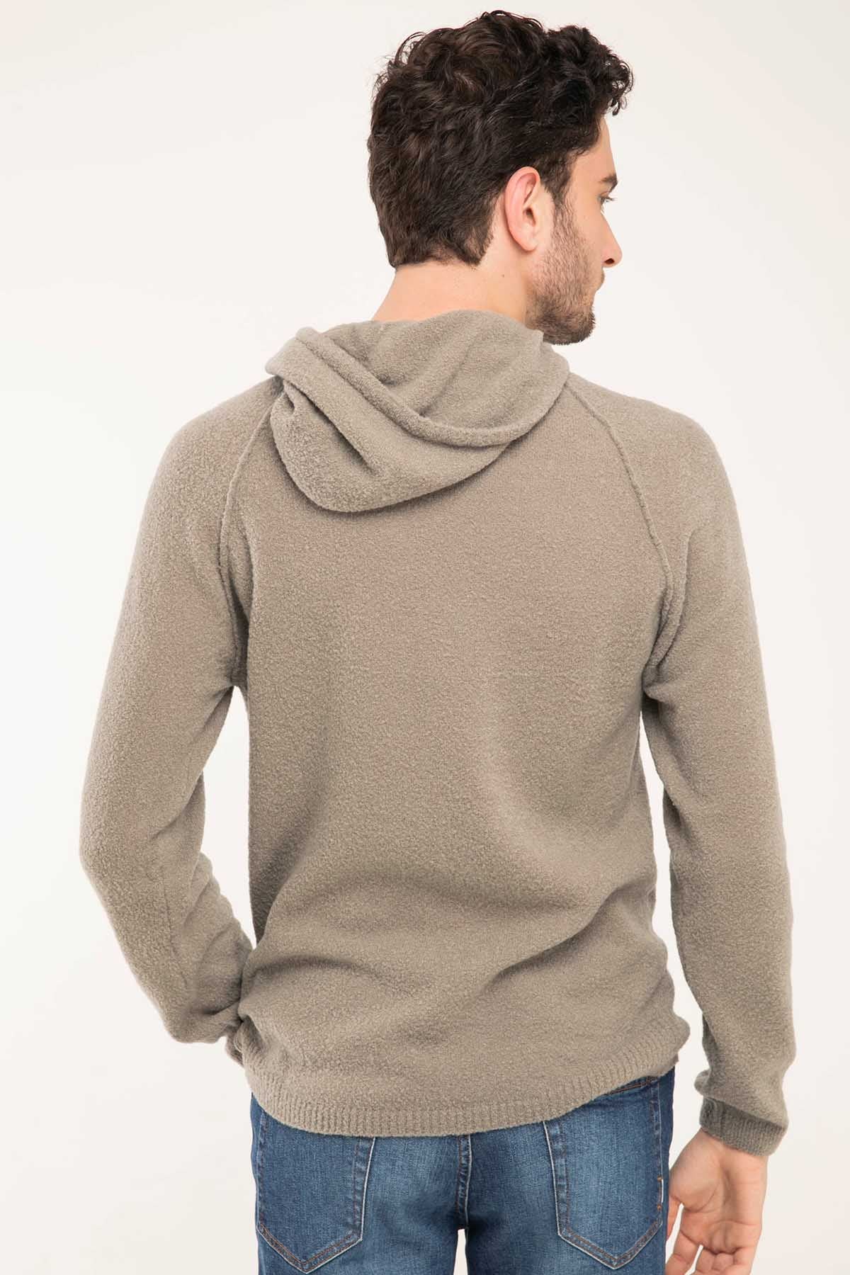 Manifattura Kapüşonlu Kaşmirli Triko-Libas Trendy Fashion Store