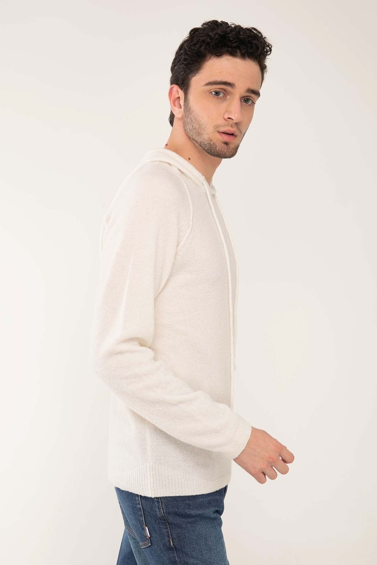 Manifattura Kapüşonlu Kaşmirli Triko-Libas Trendy Fashion Store