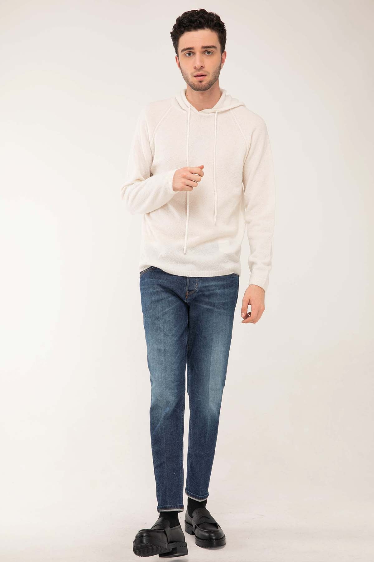 Manifattura Kapüşonlu Kaşmirli Triko-Libas Trendy Fashion Store